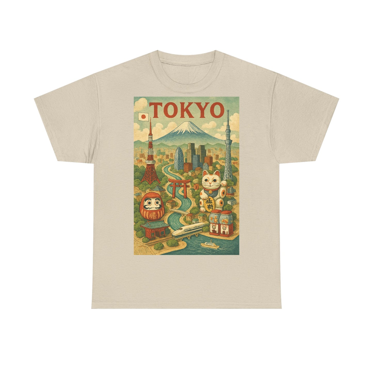 Adult Unisex Surreal Vintage Tokyo Tee
