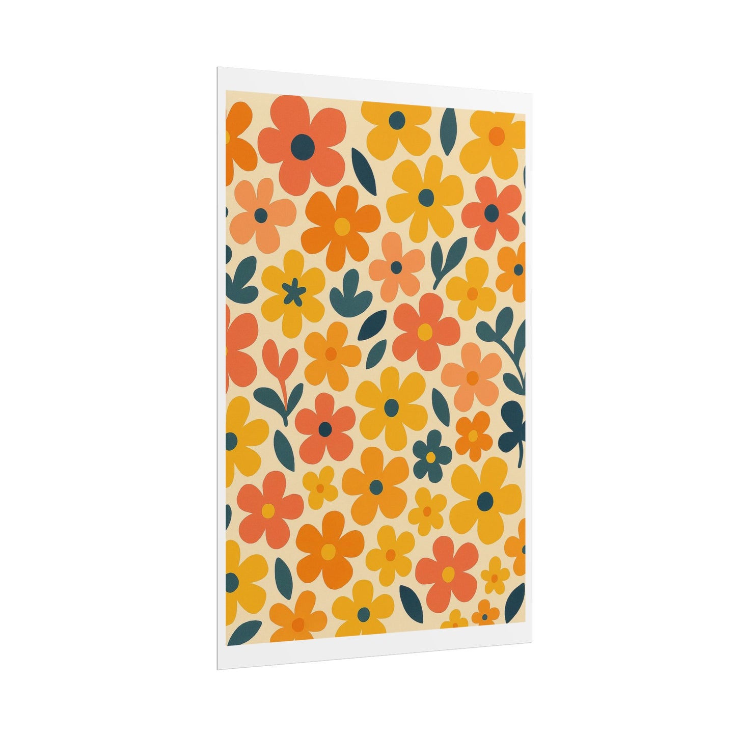 Vibrant Floral Print