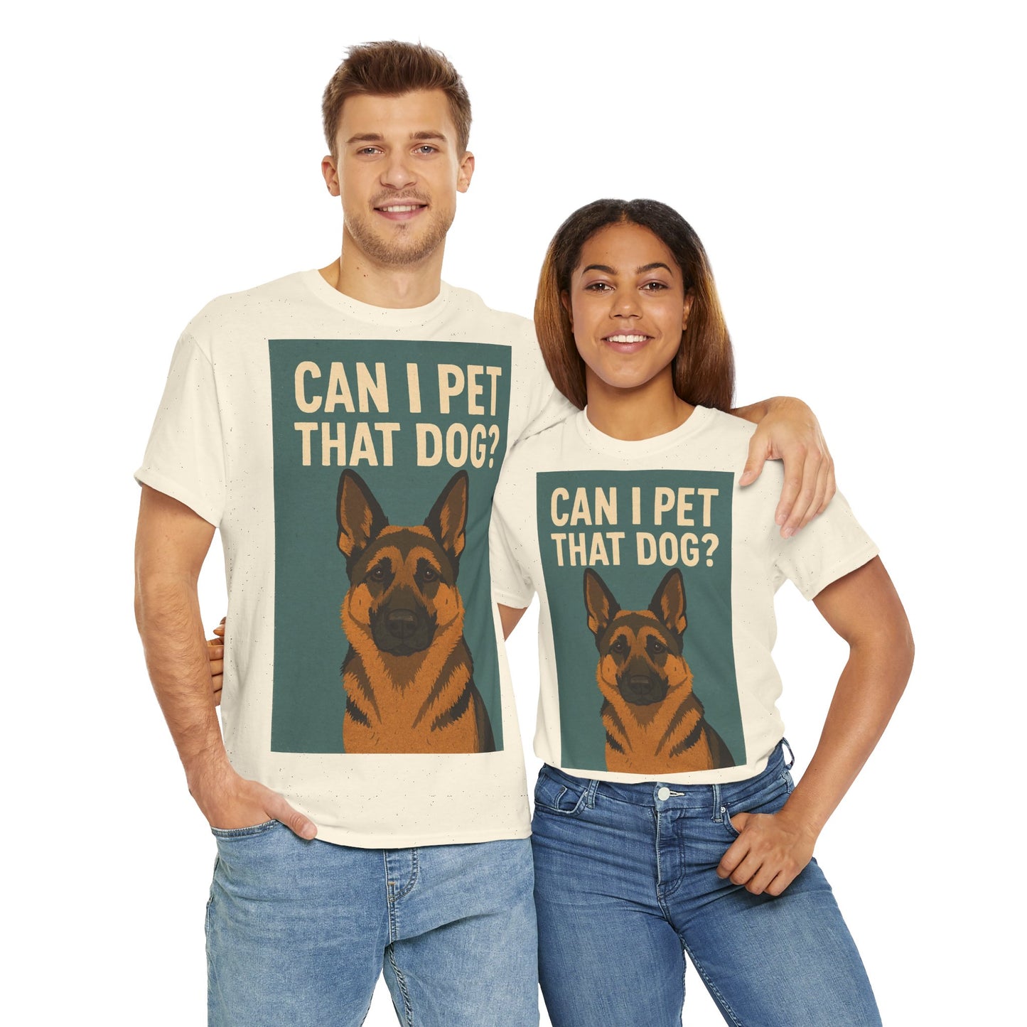 Can I Pet That Dog? Unisex Adult Unisex Tee