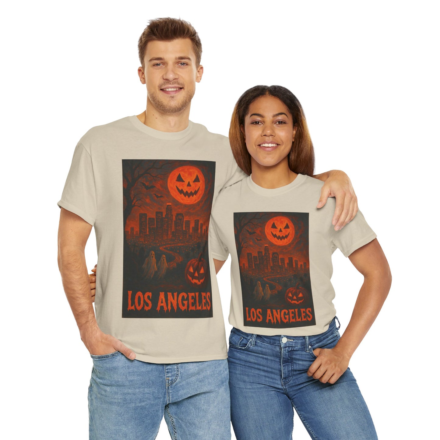 Adult Unisex Surreal Halloween Los Angeles Tee