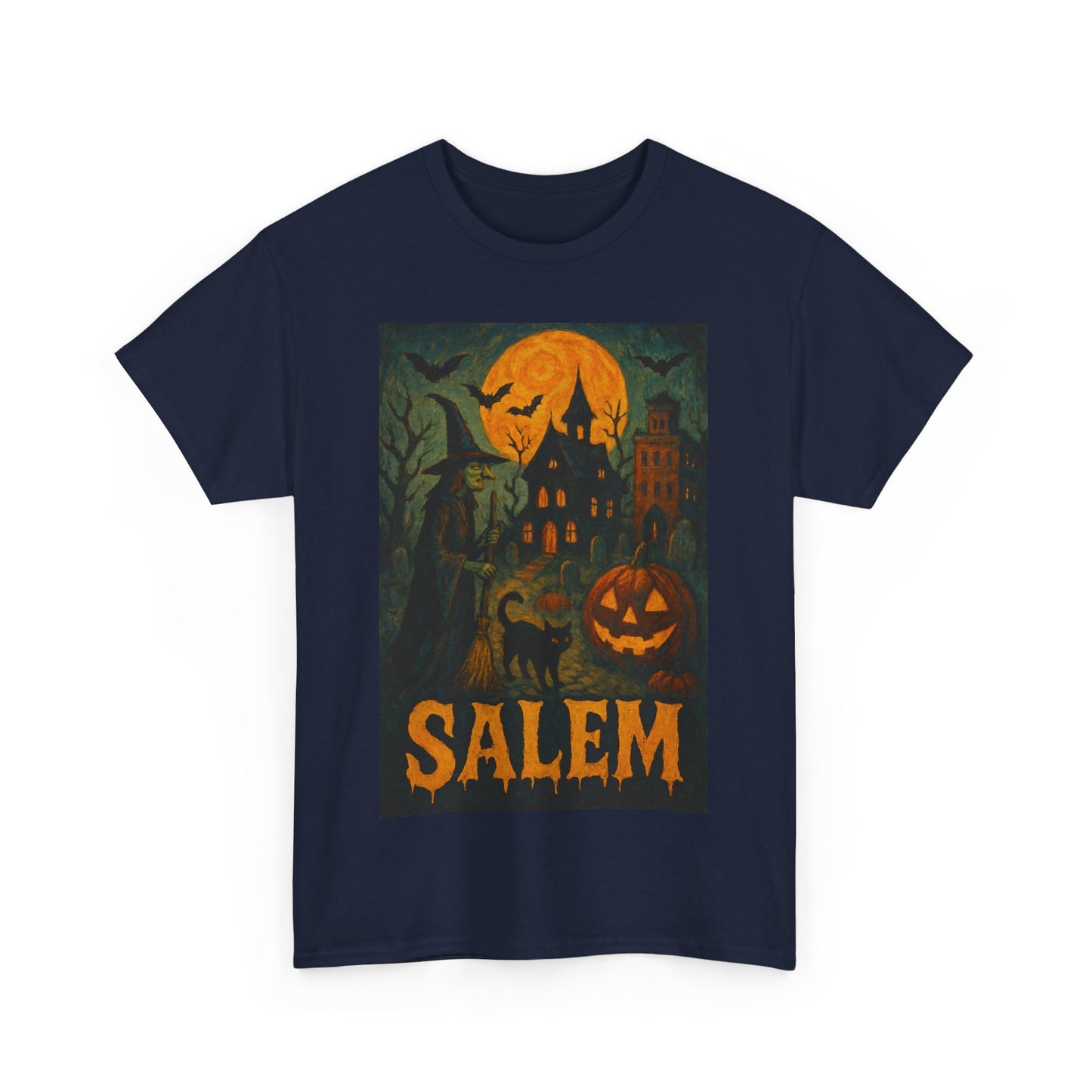 Adult Unisex Surreal Salem Halloween Tee