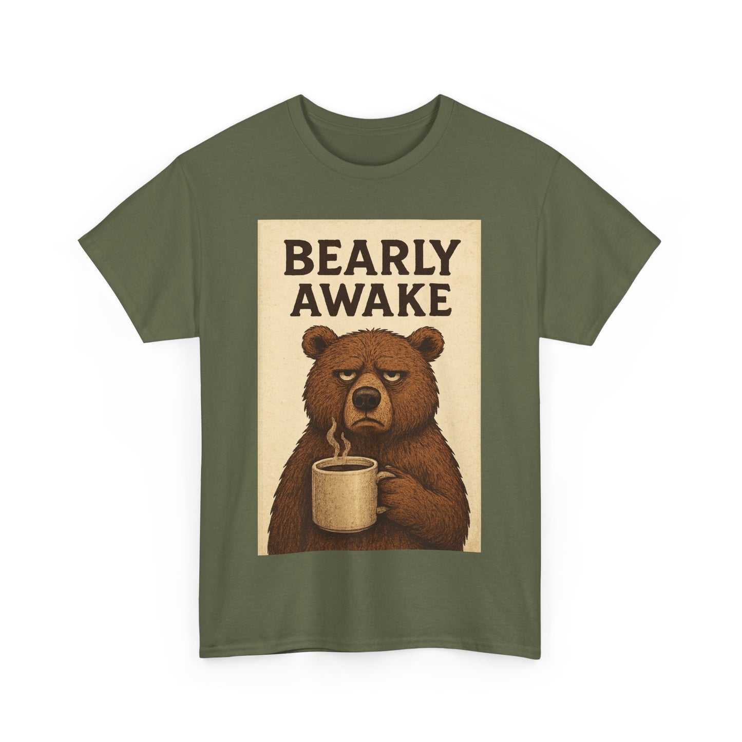 Adults Unisex Bearly Awake Tee