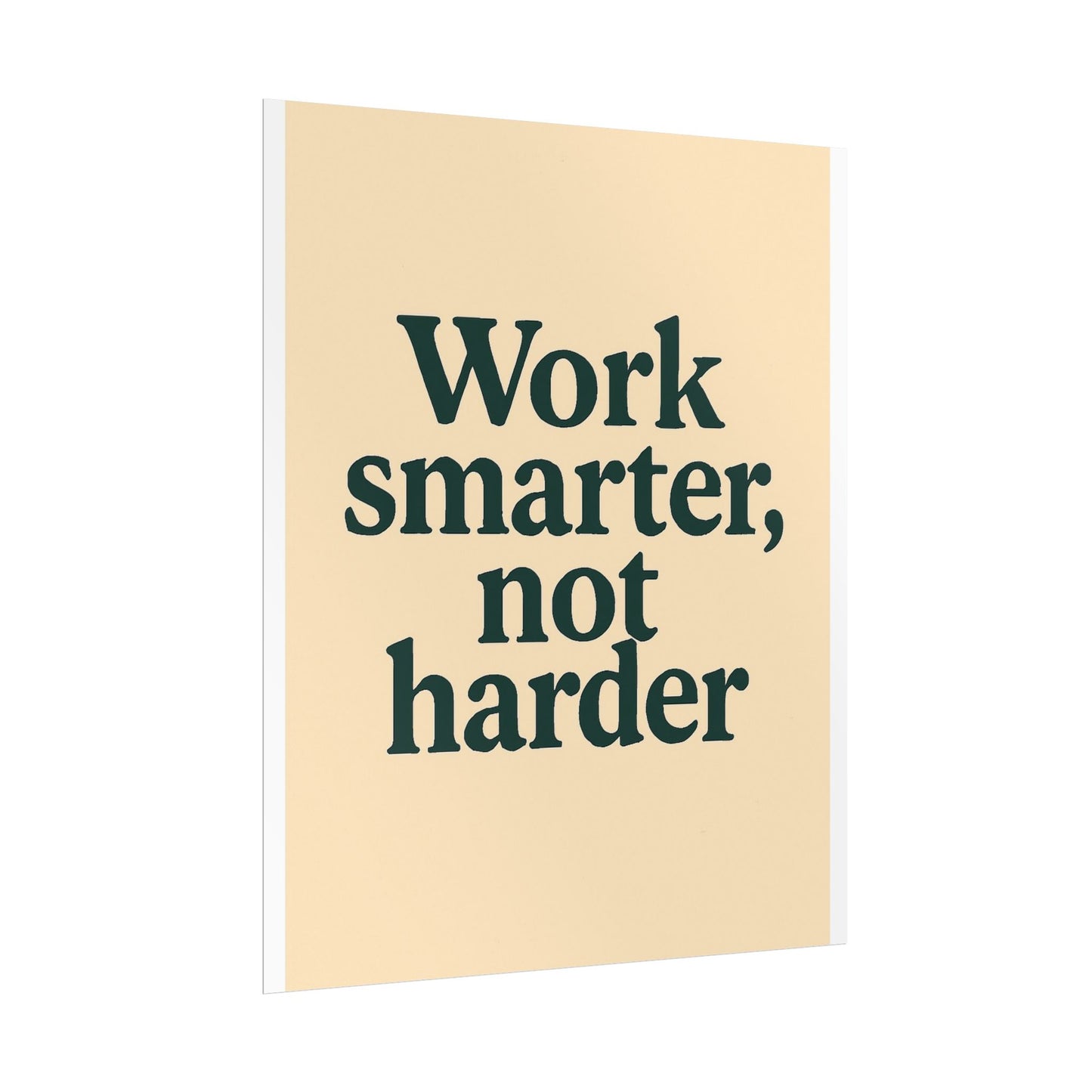Motivational Poster - Perfect For Your Home Office