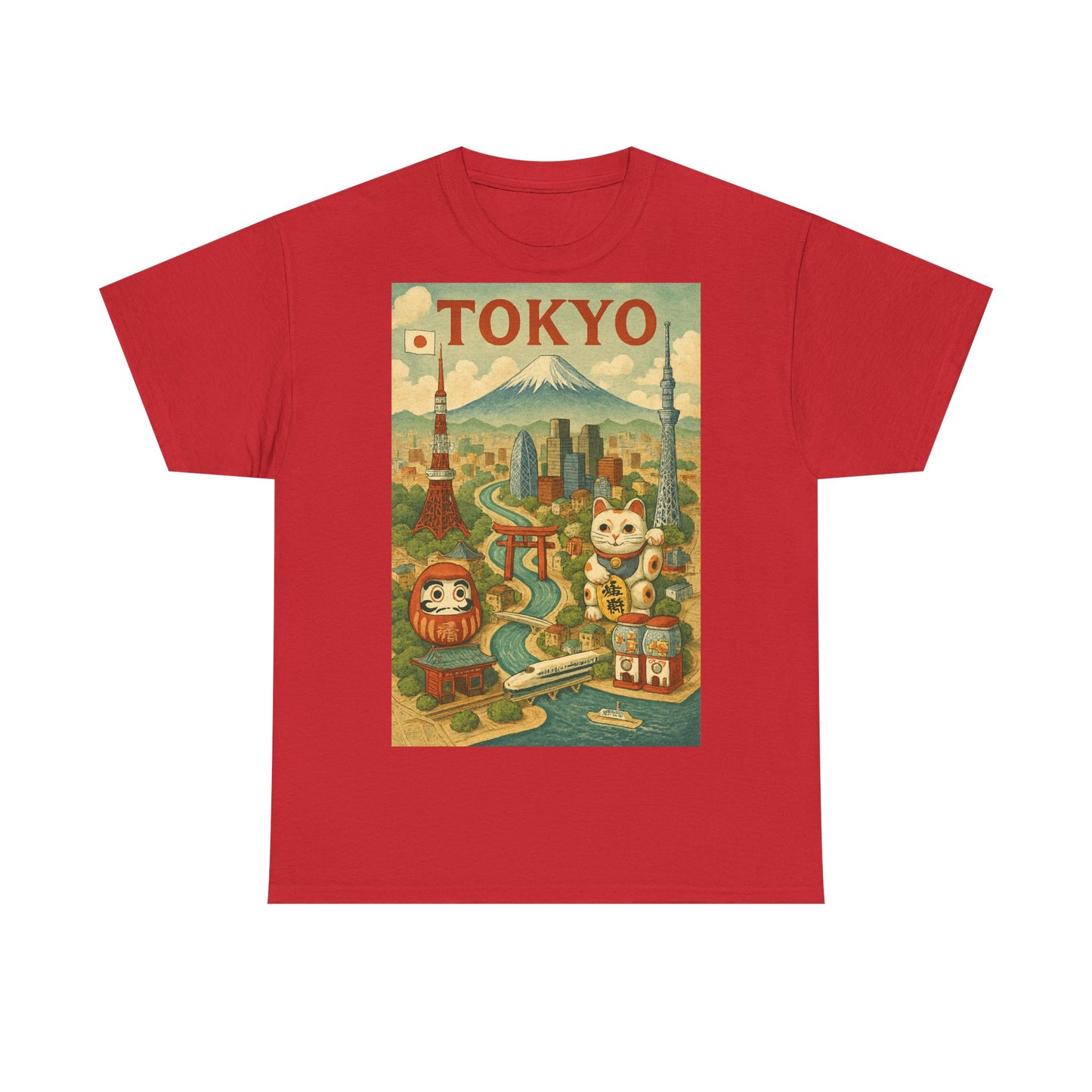 Adult Unisex Surreal Vintage Tokyo Tee