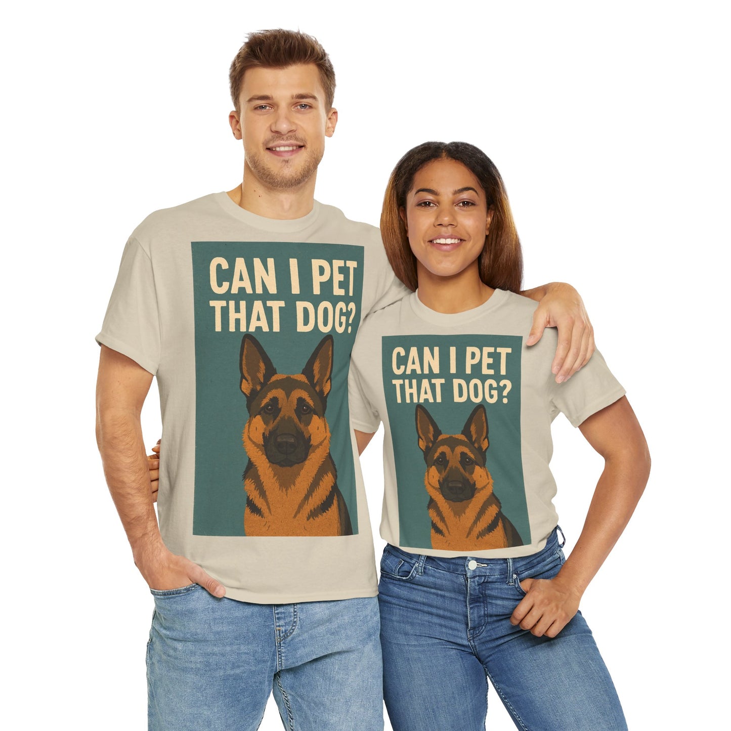 Can I Pet That Dog? Unisex Adult Unisex Tee