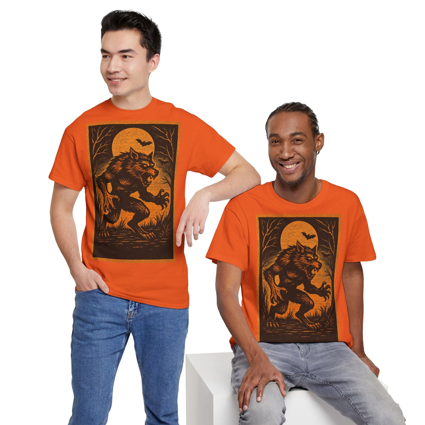 Men's Halloween Werewolf Tee