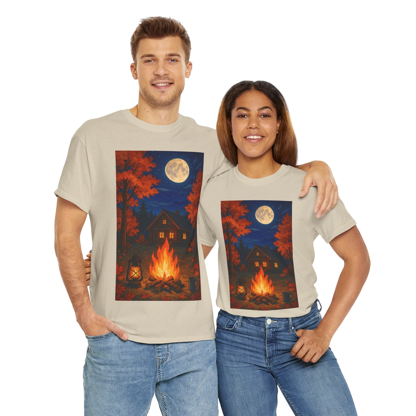 Autumn Campfire Vibes Unisex Tee