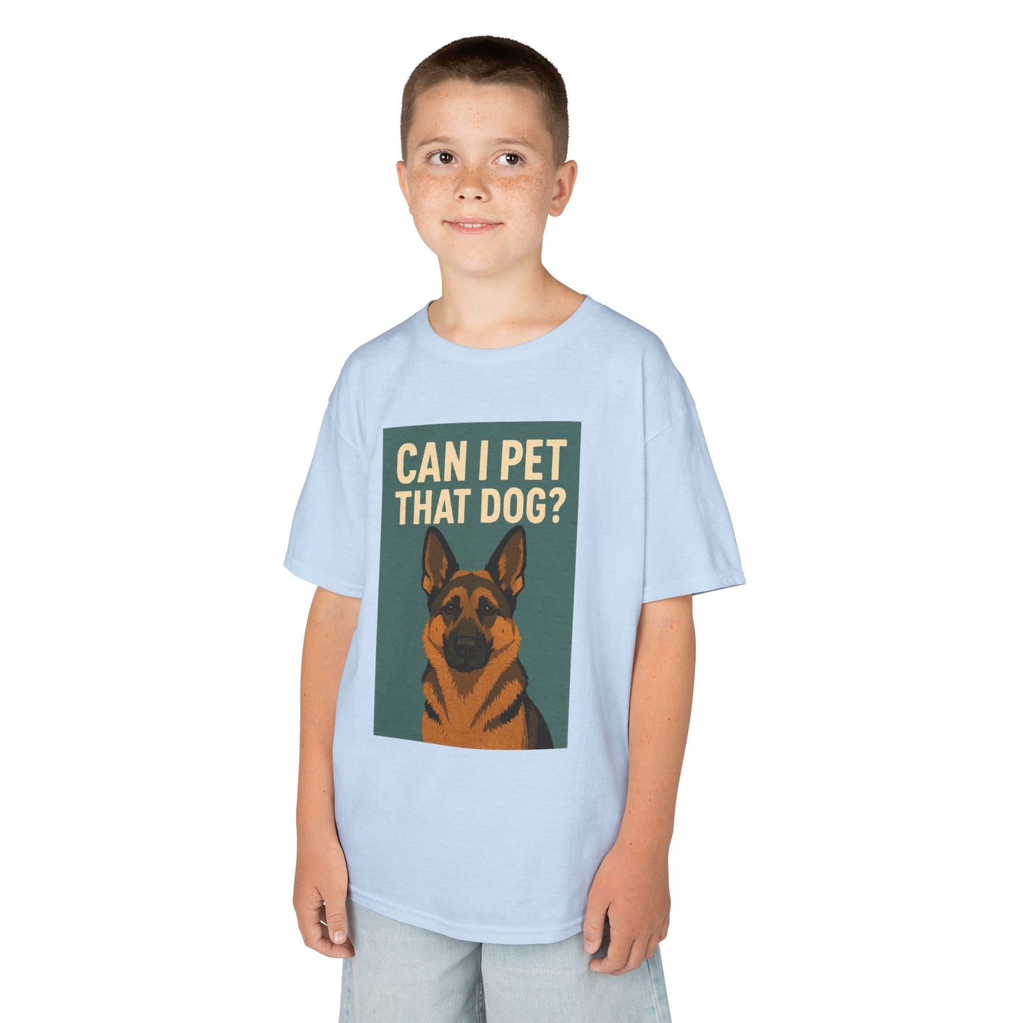 Can I Pet That Dog? Kids Tee