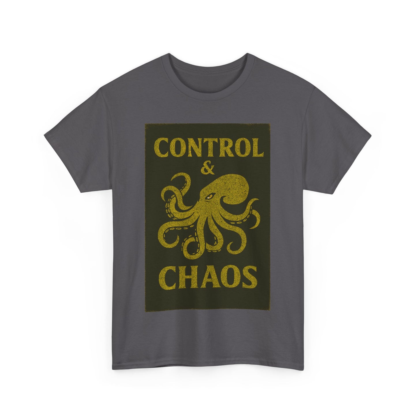 Adult Unisex 'Octopus Control & Chaos' Tee