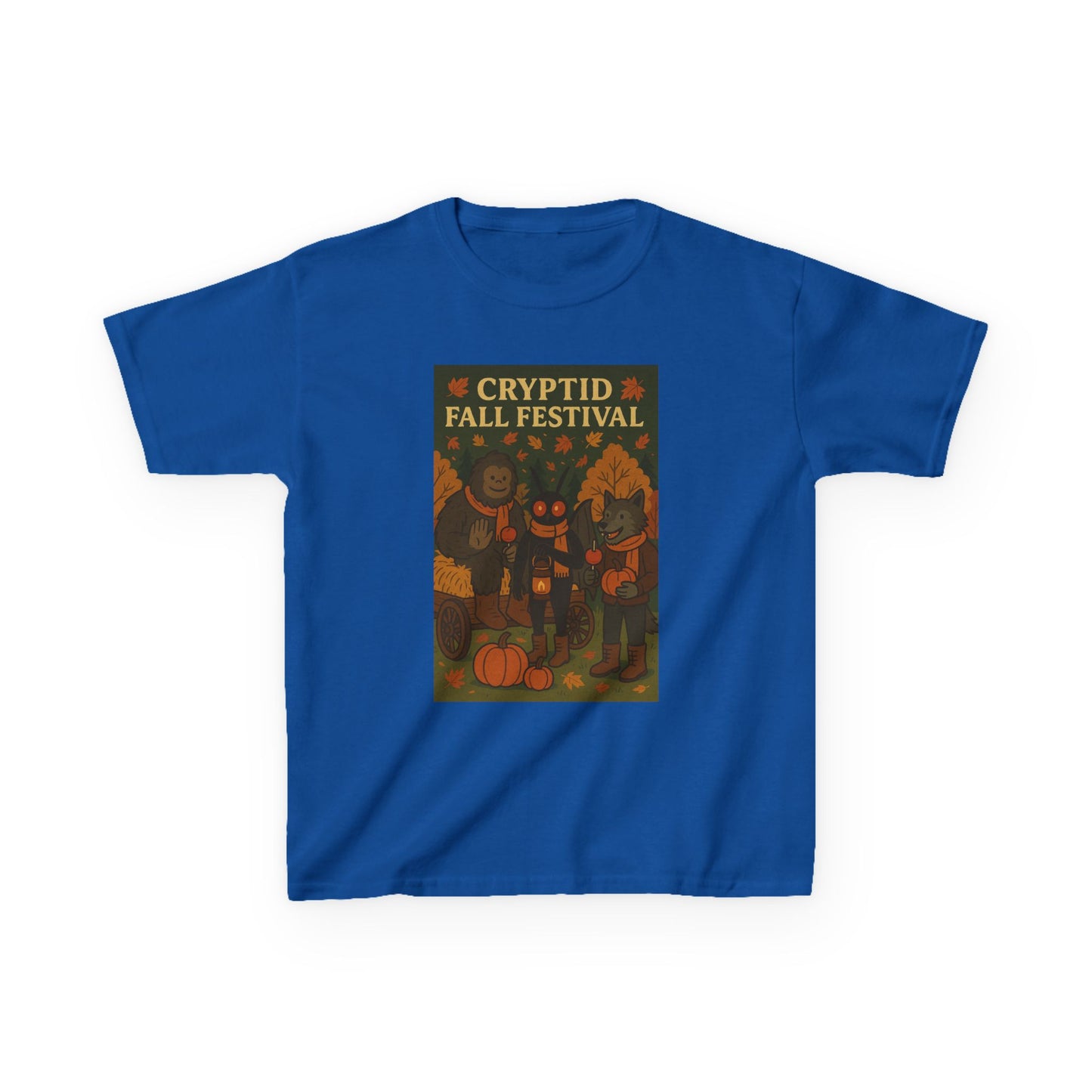 Kids Cryptid Autumn Festival Tee