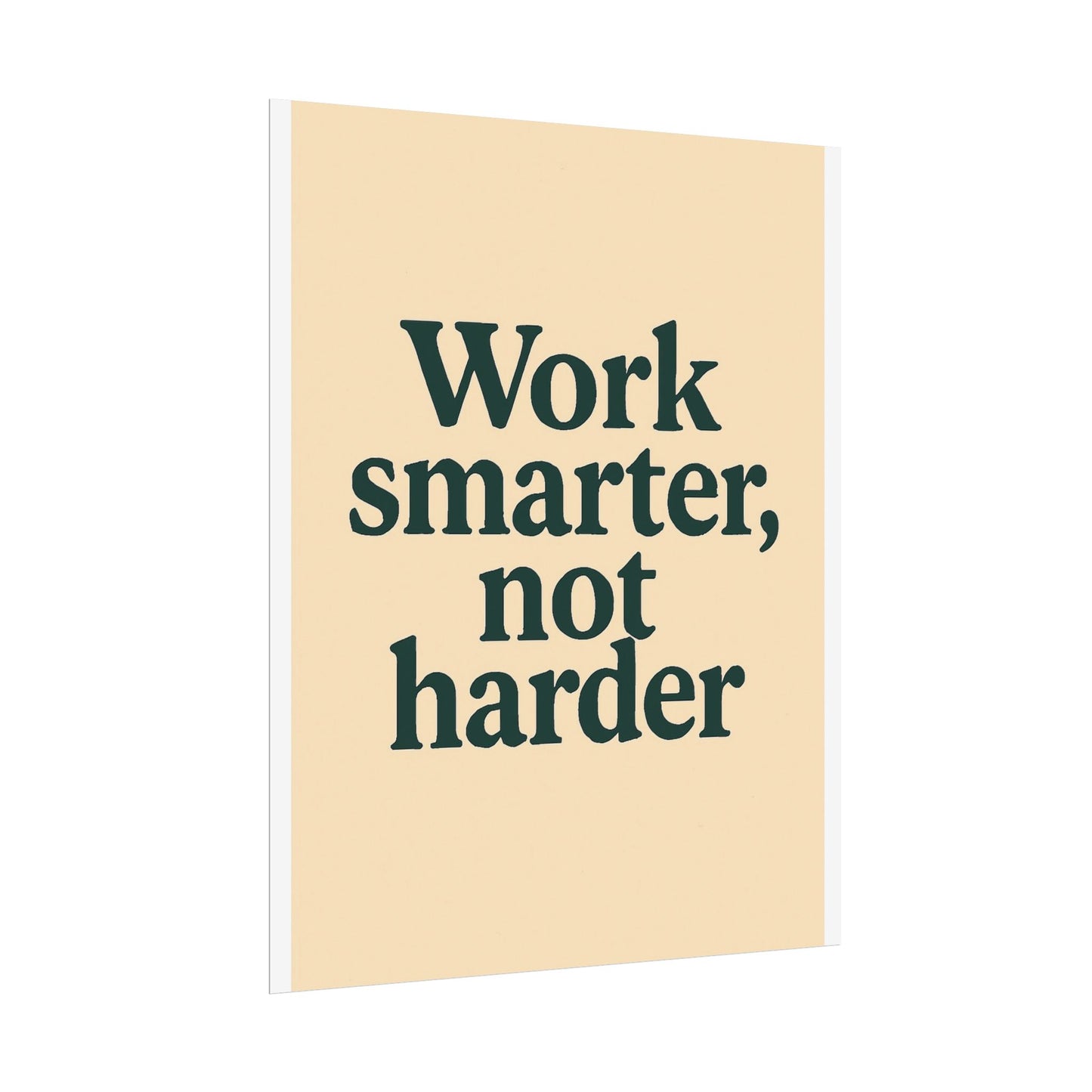 Motivational Poster - Perfect For Your Home Office