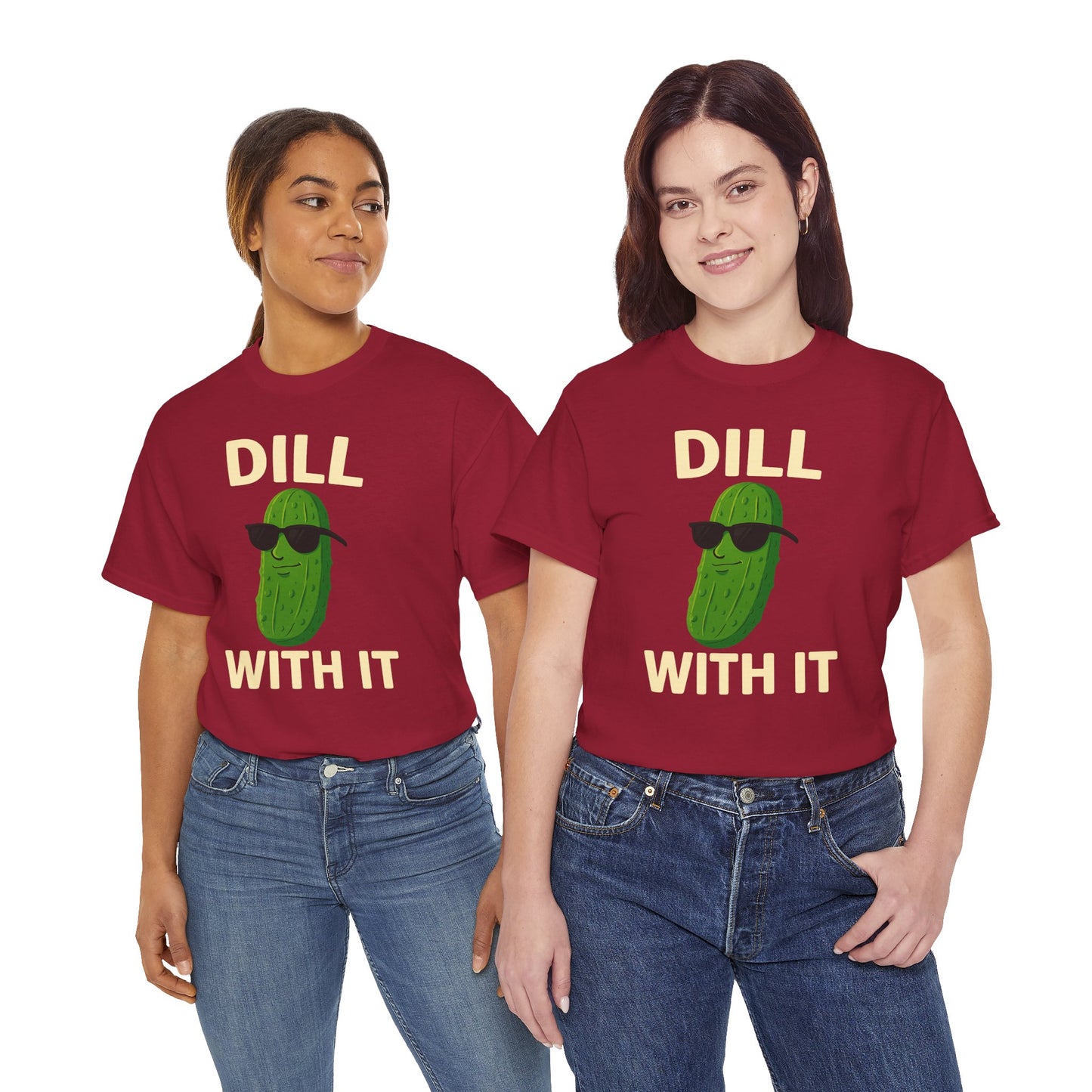 Cool Dill Pickle Adult Unisex Tee