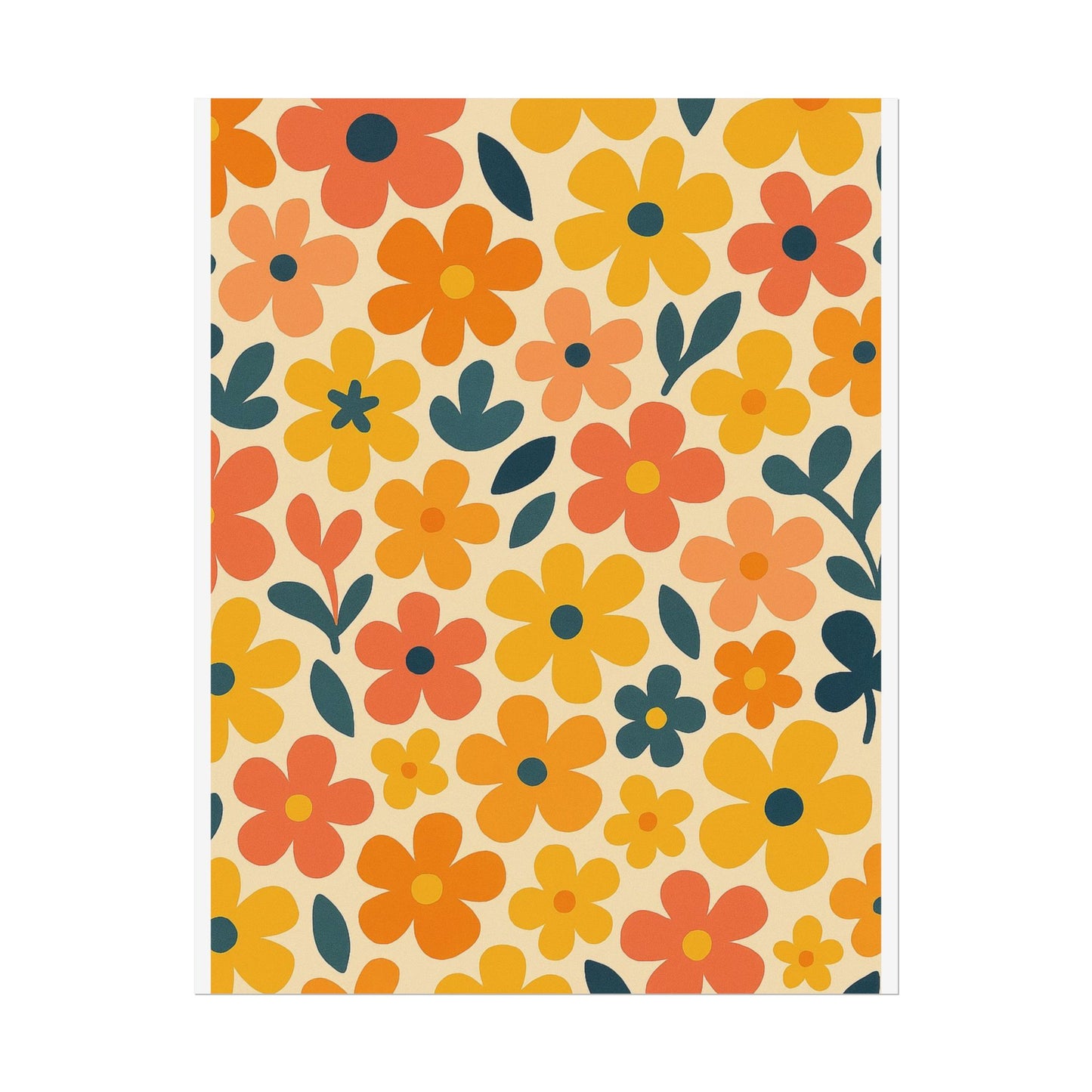 Vibrant Floral Print