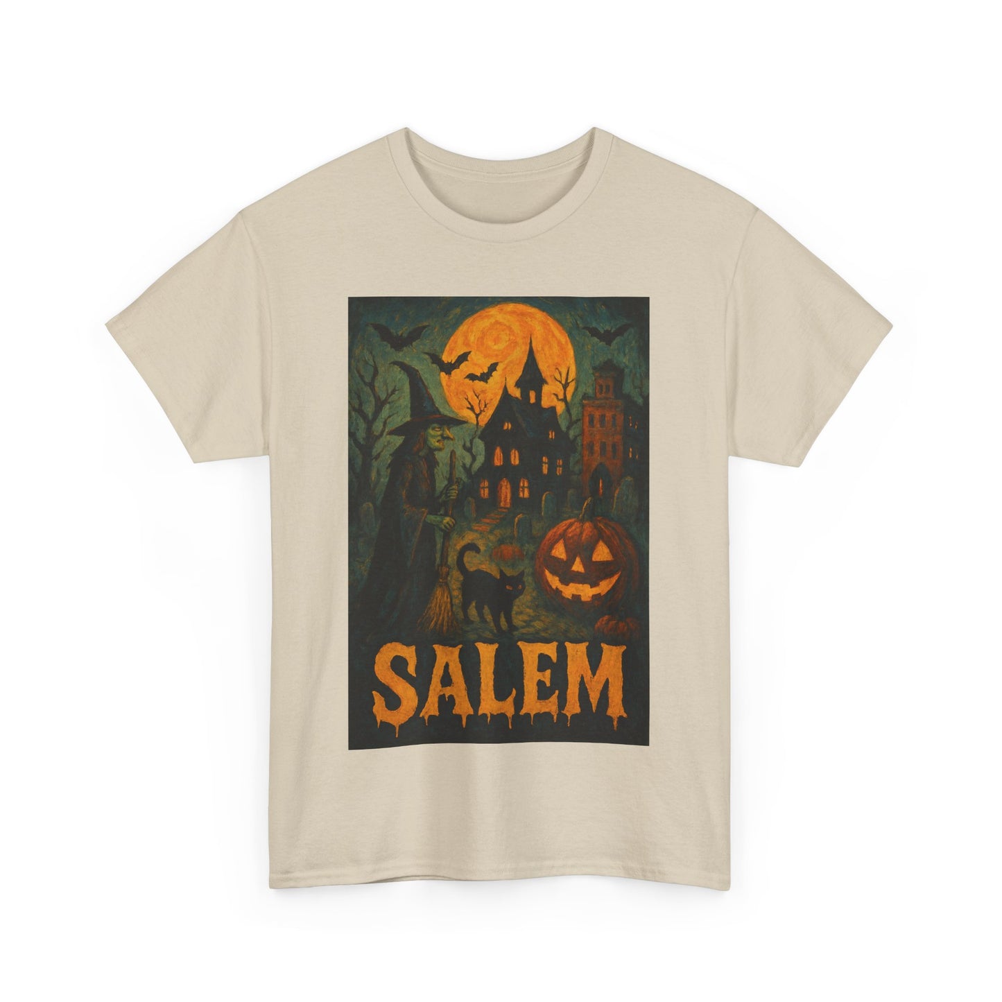 Adult Unisex Surreal Salem Halloween Tee