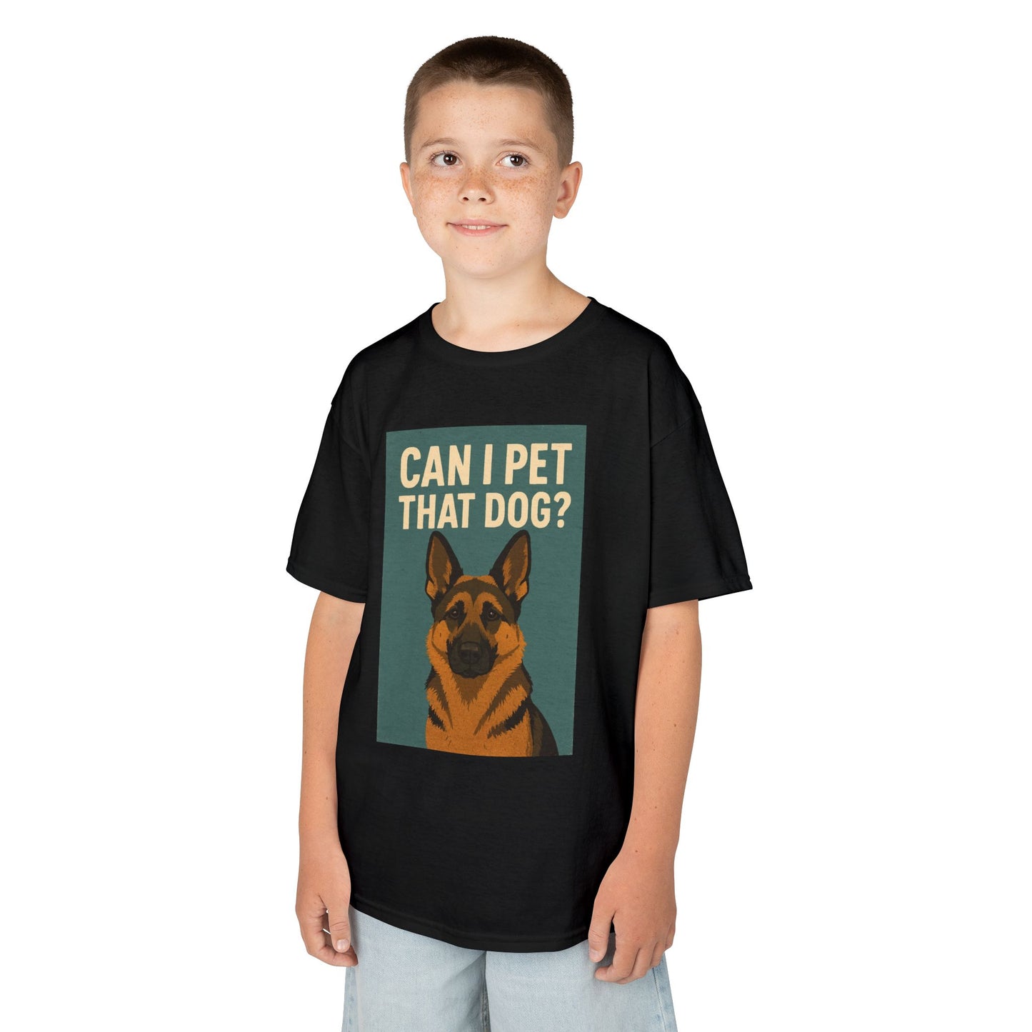 Can I Pet That Dog? Kids Tee