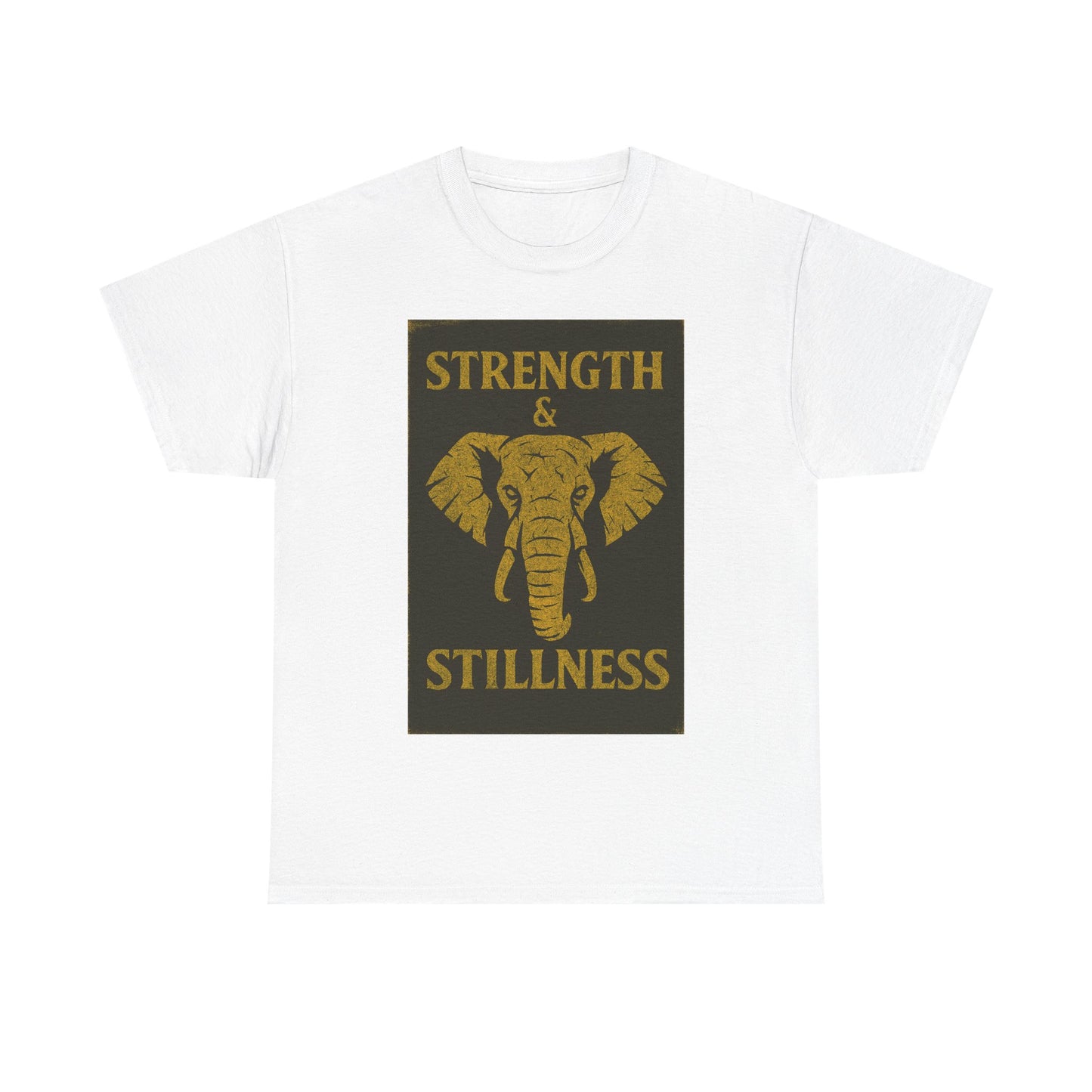 Adult Unisex 'Elephant Strength & Stillness' Tee