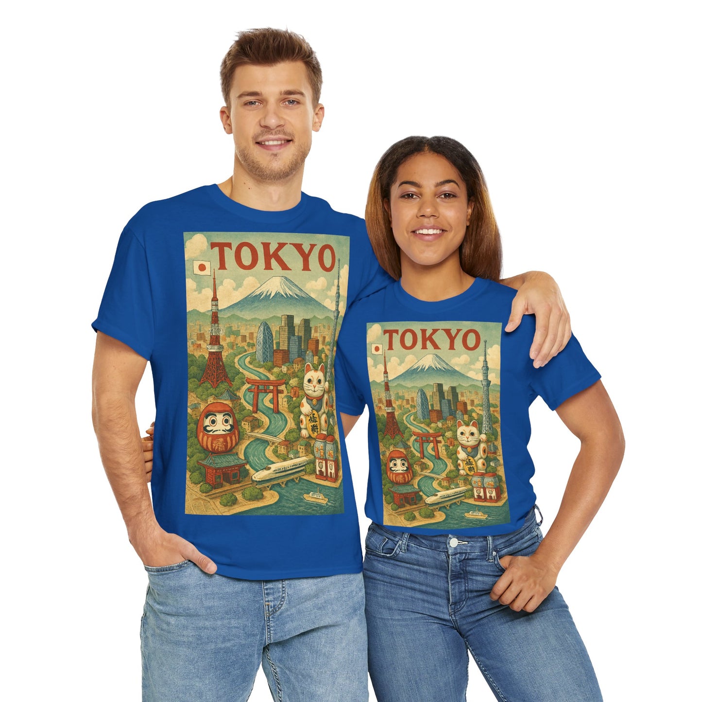 Adult Unisex Surreal Vintage Tokyo Tee