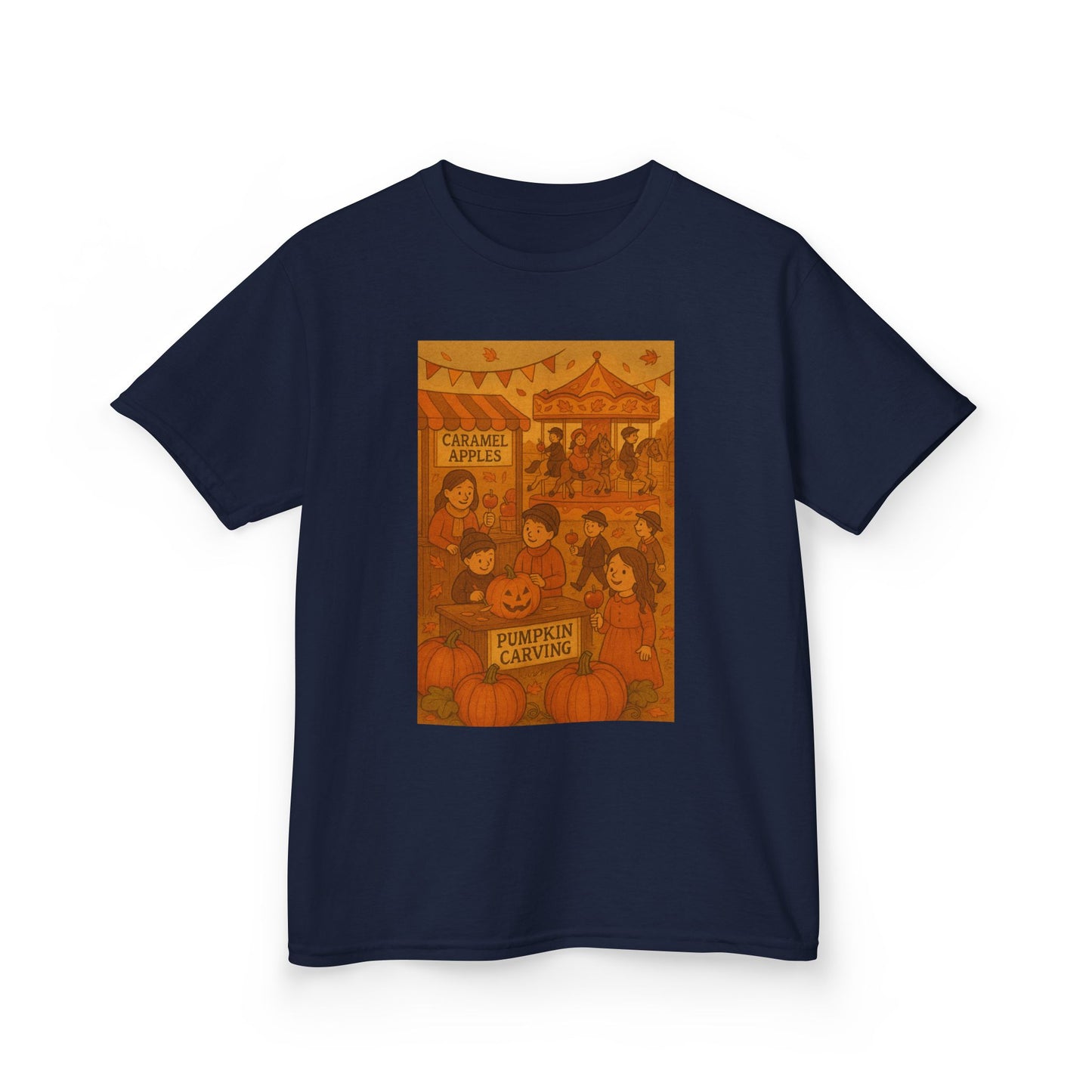 Kids Vintage Autumn Carnival Tee