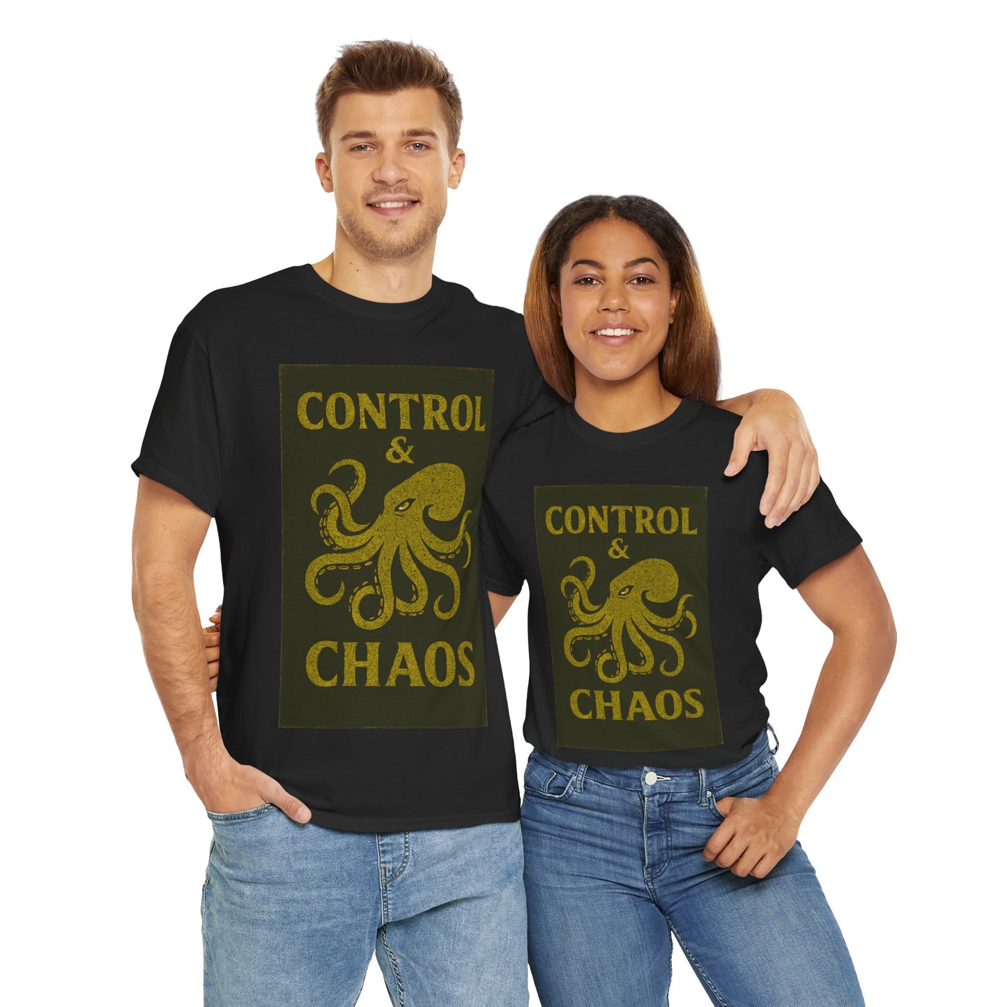 Adult Unisex 'Octopus Control & Chaos' Tee
