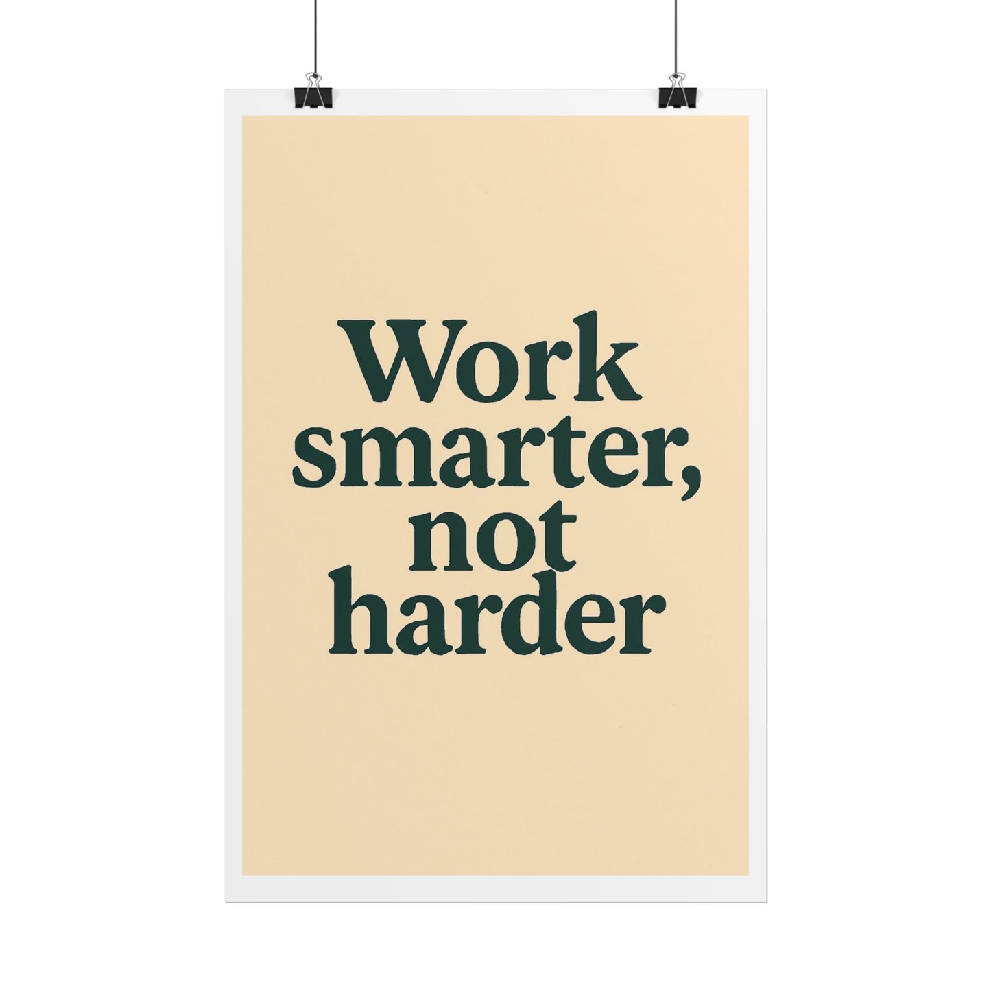 Motivational Poster - Perfect For Your Home Office