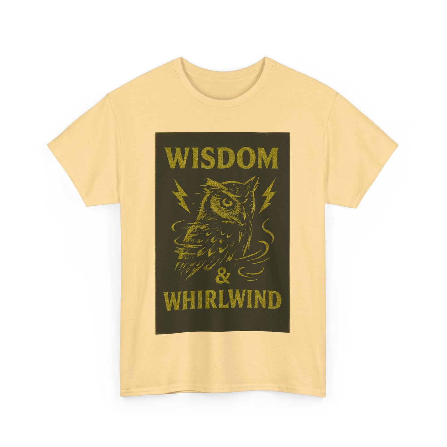 Adult Unisex 'Owl Wisdom & Whirlwind' Tee