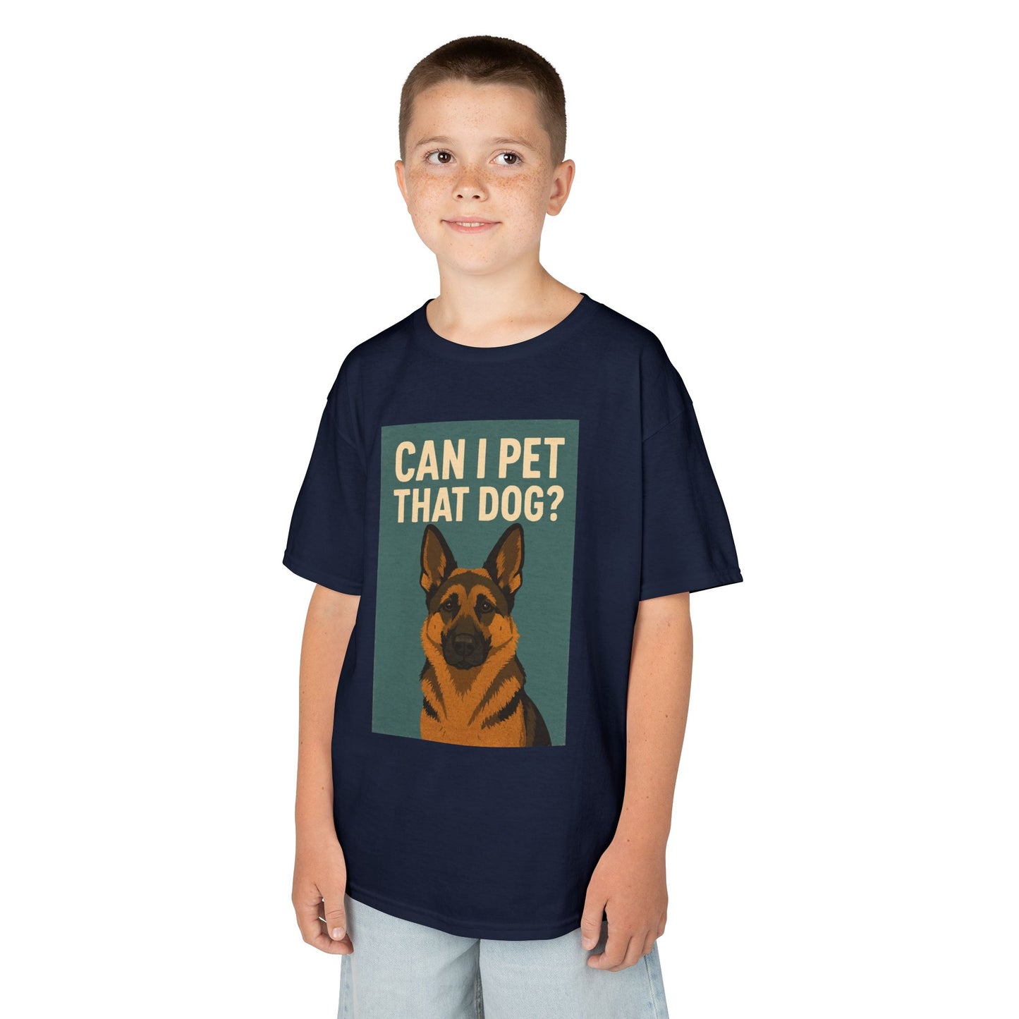 Can I Pet That Dog? Kids Tee