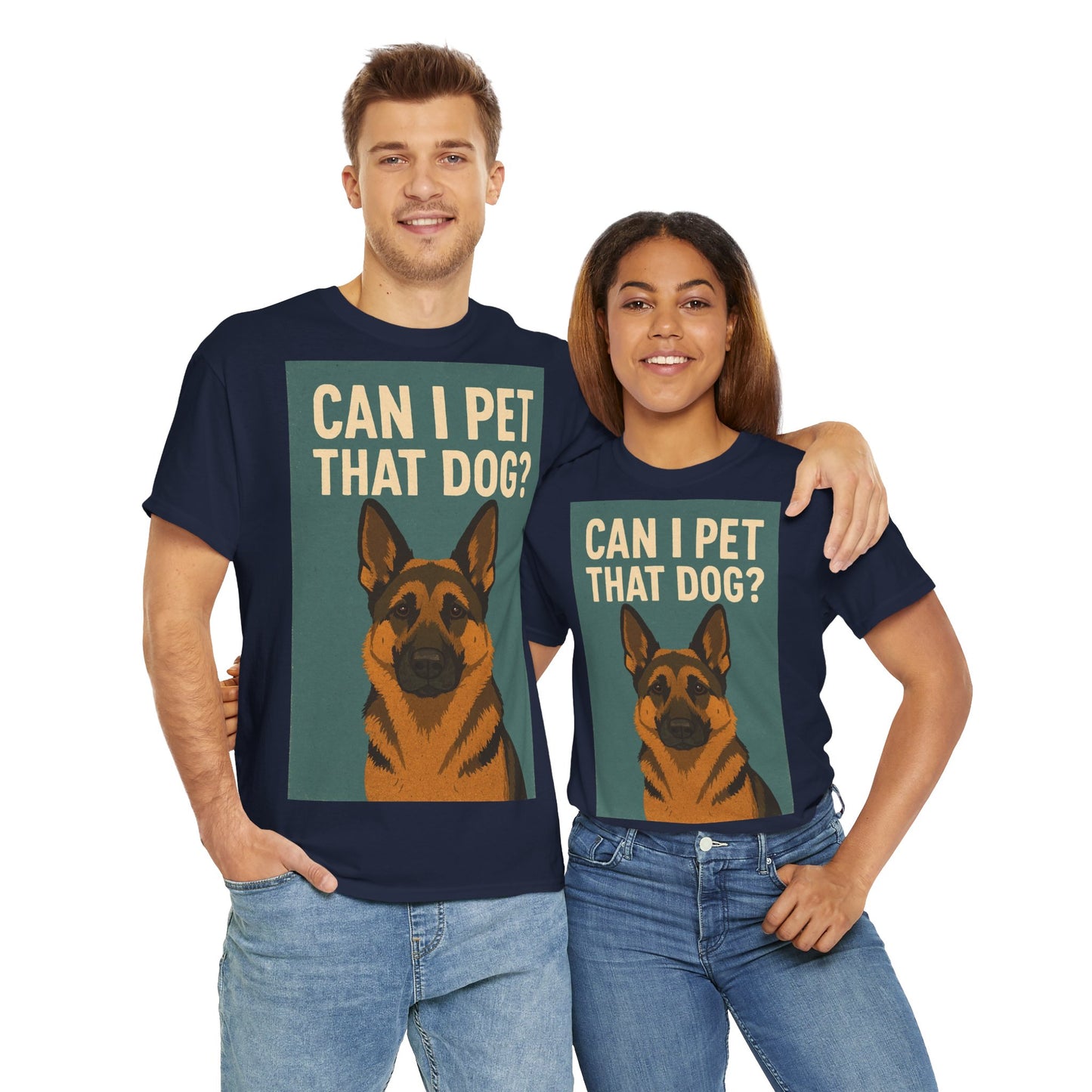 Can I Pet That Dog? Unisex Adult Unisex Tee