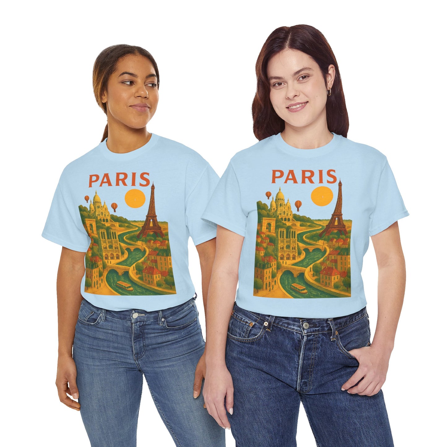 Adult Unisex Surreal Paris Tee