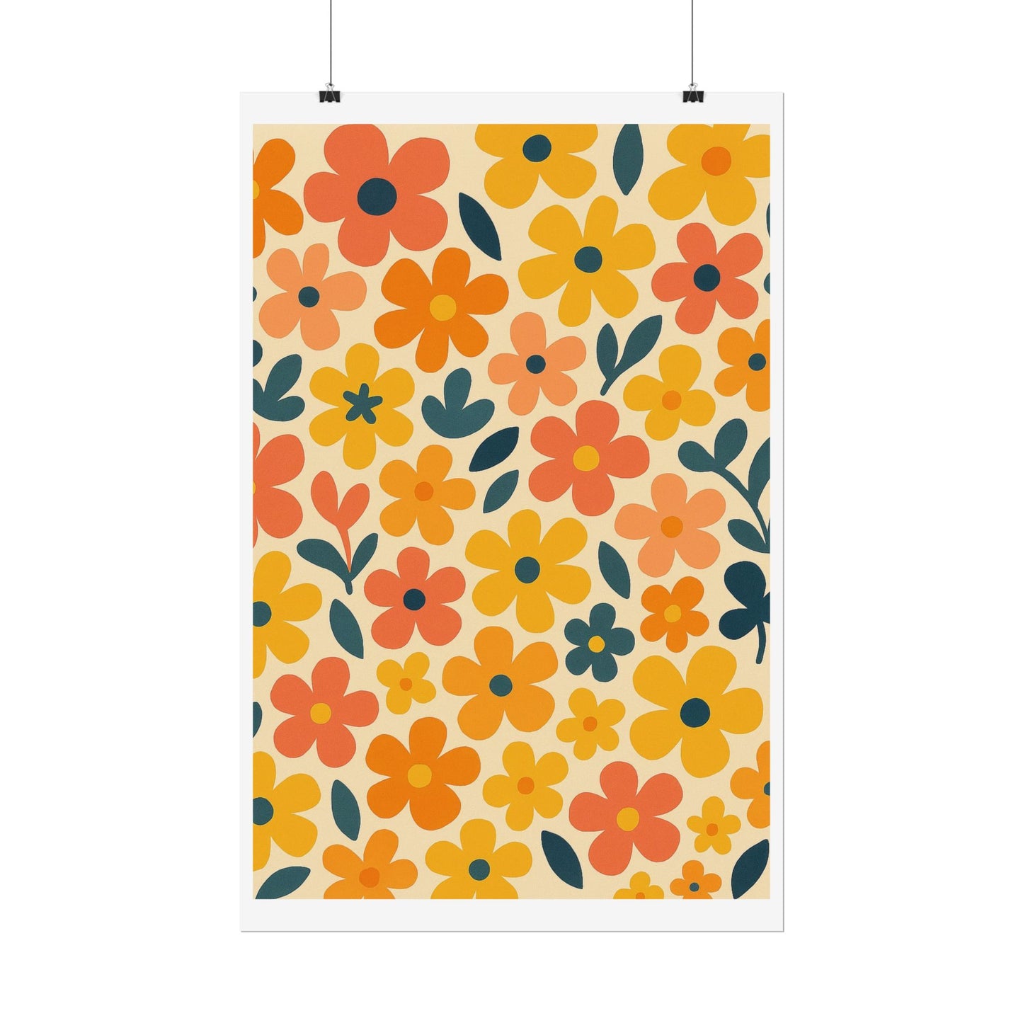 Vibrant Floral Print