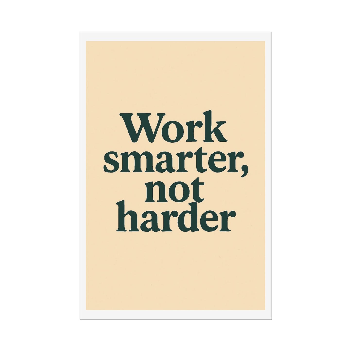 Motivational Poster - Perfect For Your Home Office