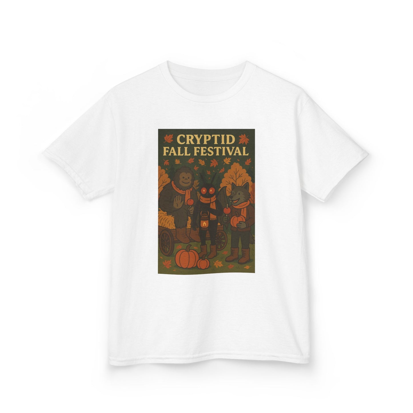 Kids Cryptid Autumn Festival Tee
