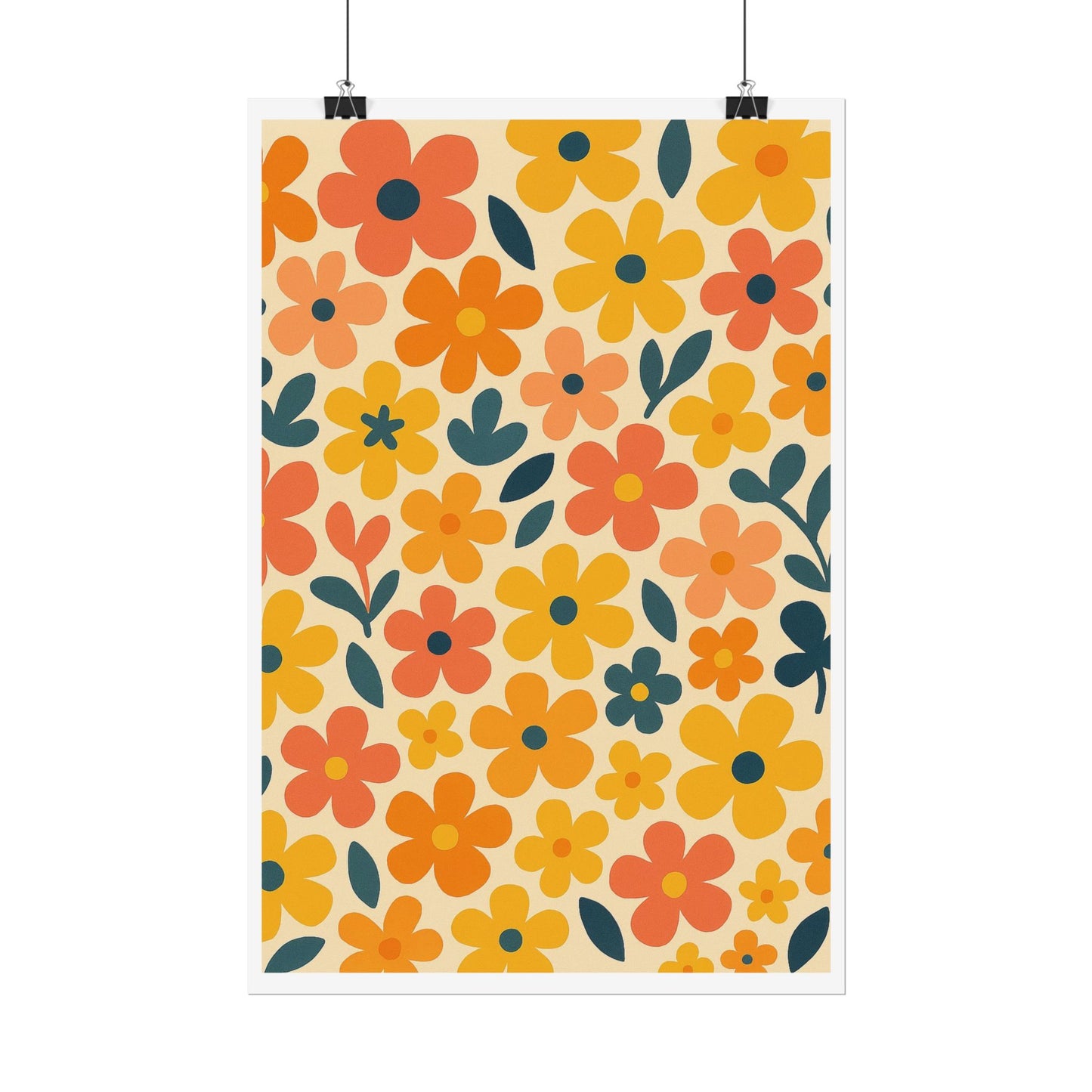 Vibrant Floral Print