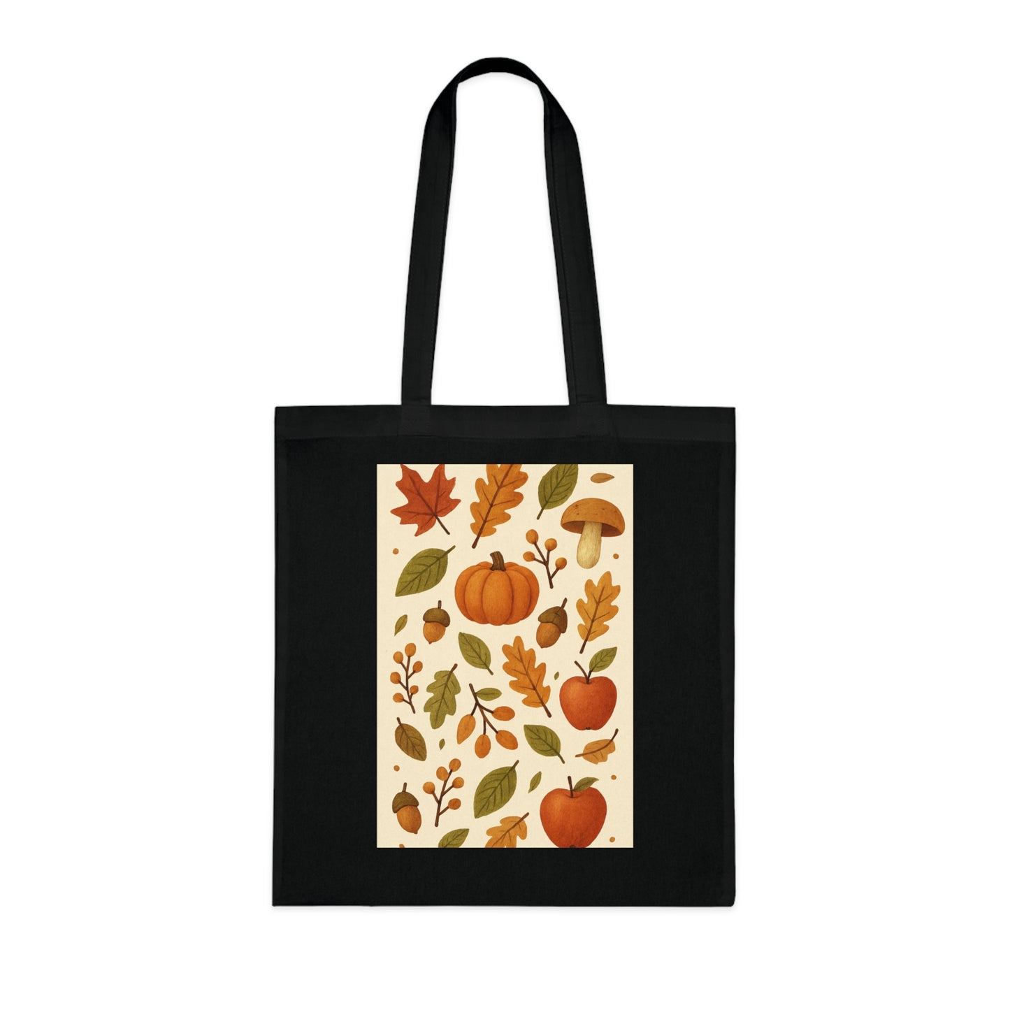 Autumn Harvest Cotton Tote Bag