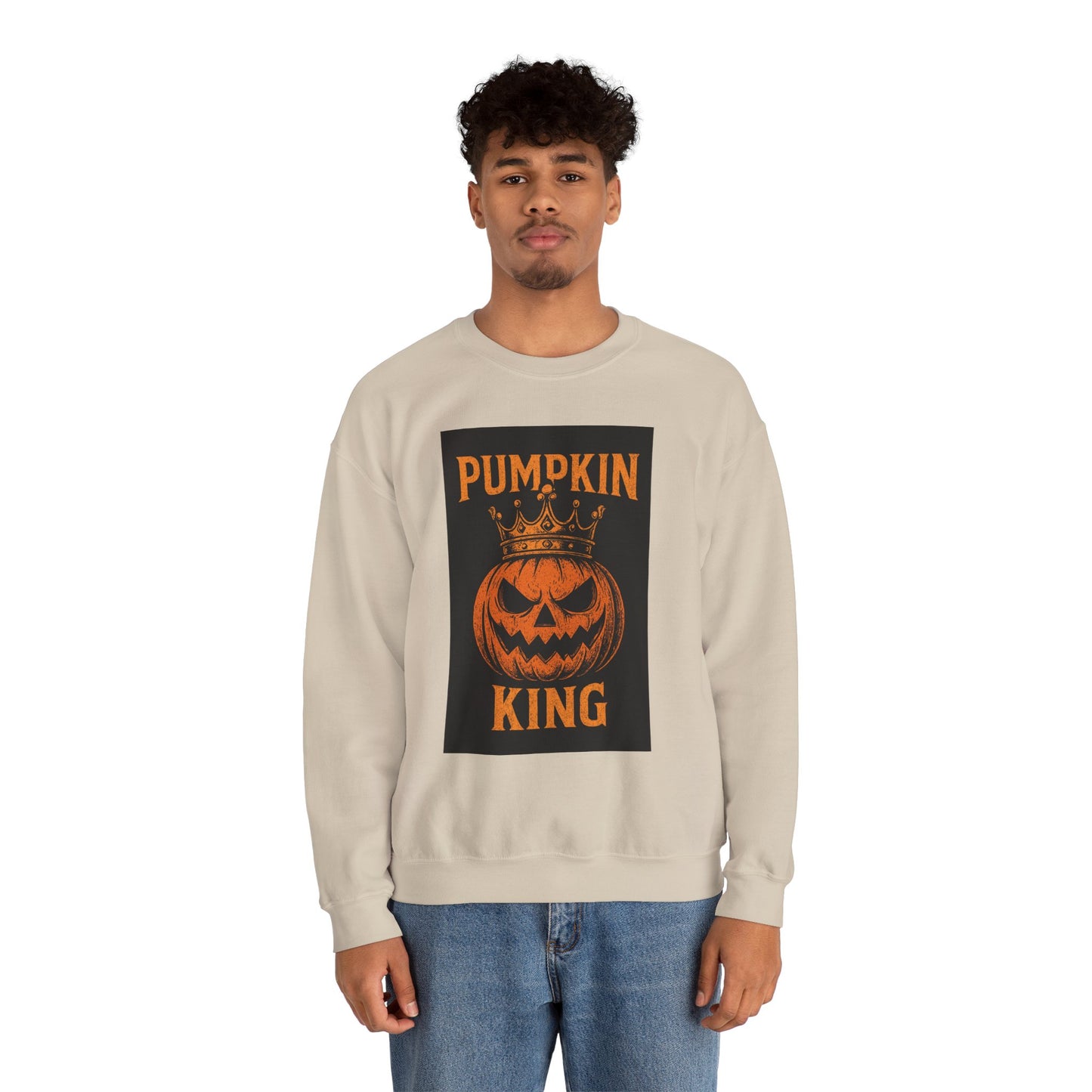Men's Pumpkin King Crewneck Sweatshirt