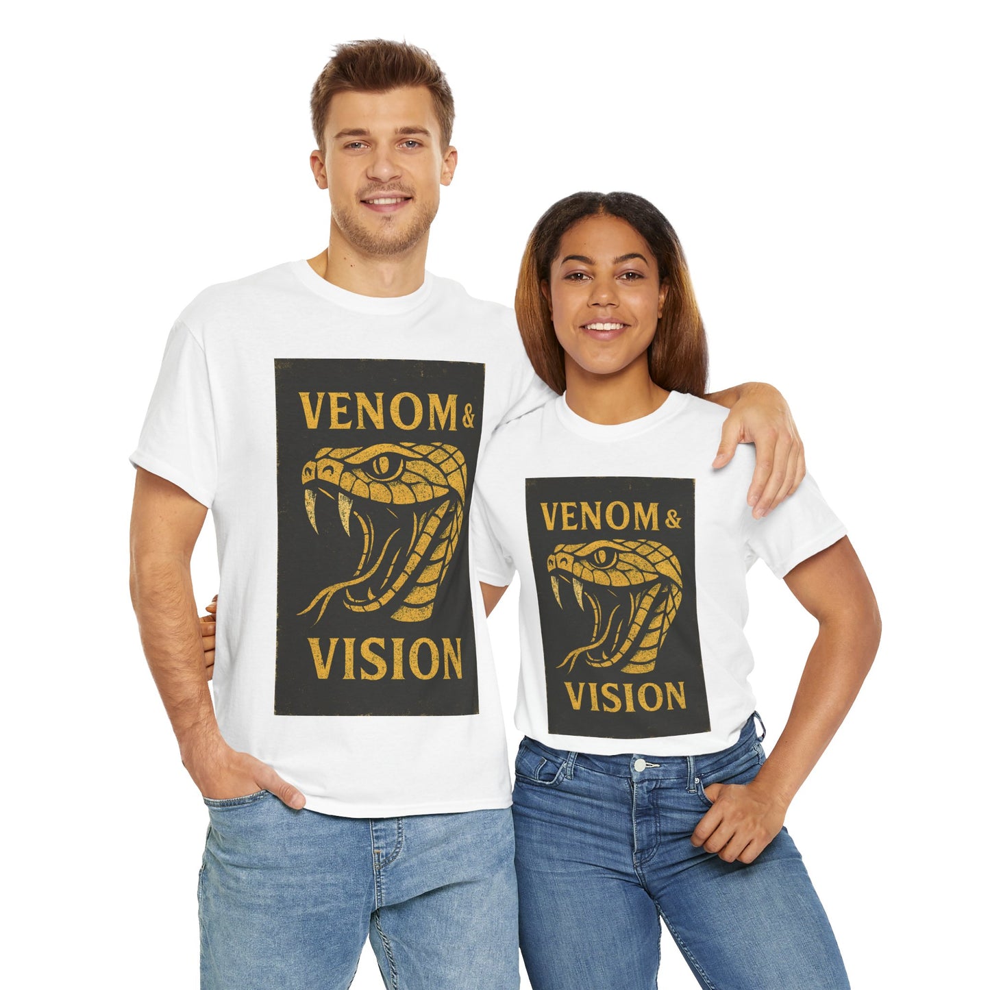 Adult Unisex 'Snake Venom & Vision' Tee