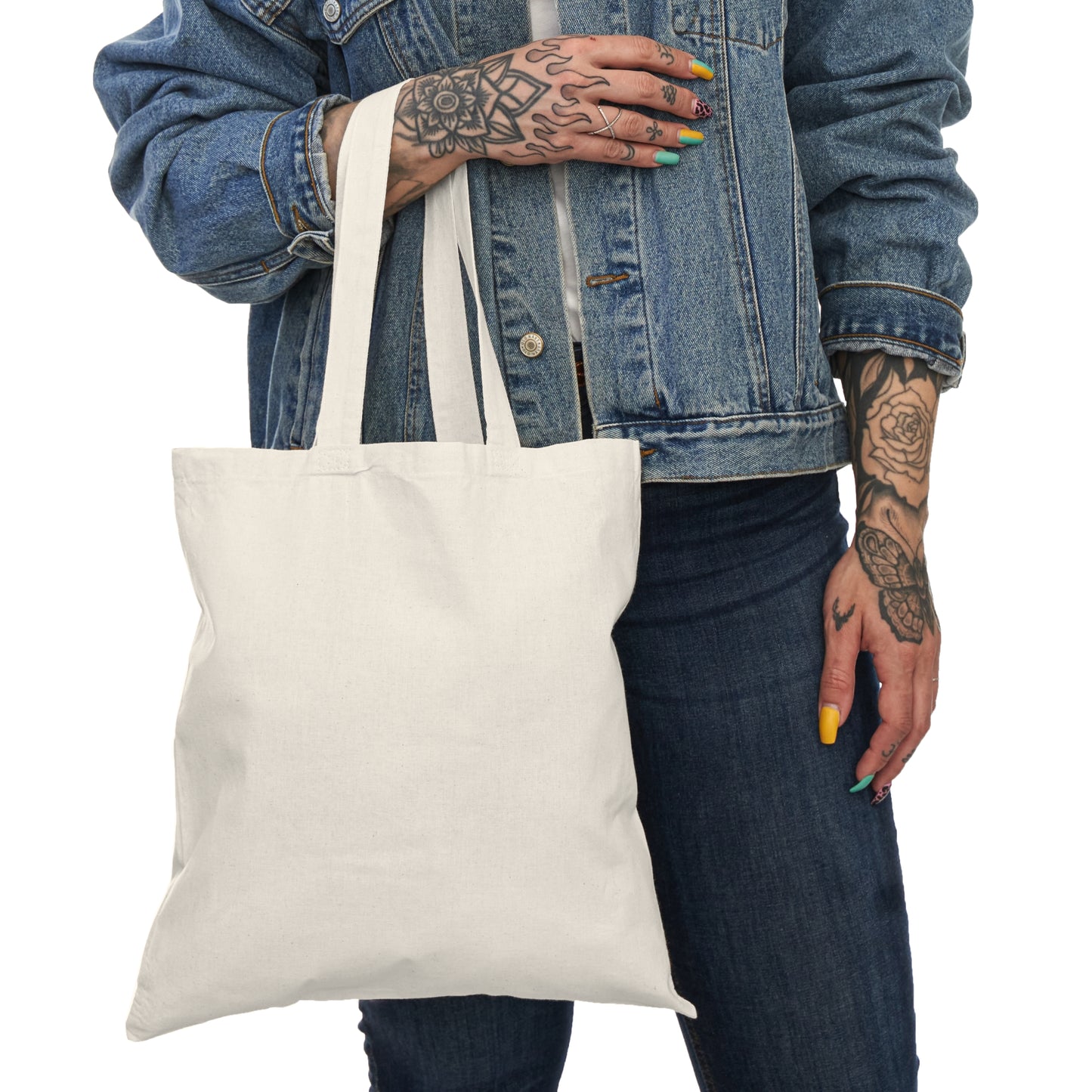 Floral Shop Tote Bag | Eco-Friendly Canvas Bag for Shopping, Grocery, Beach, Travel, Farmers Market