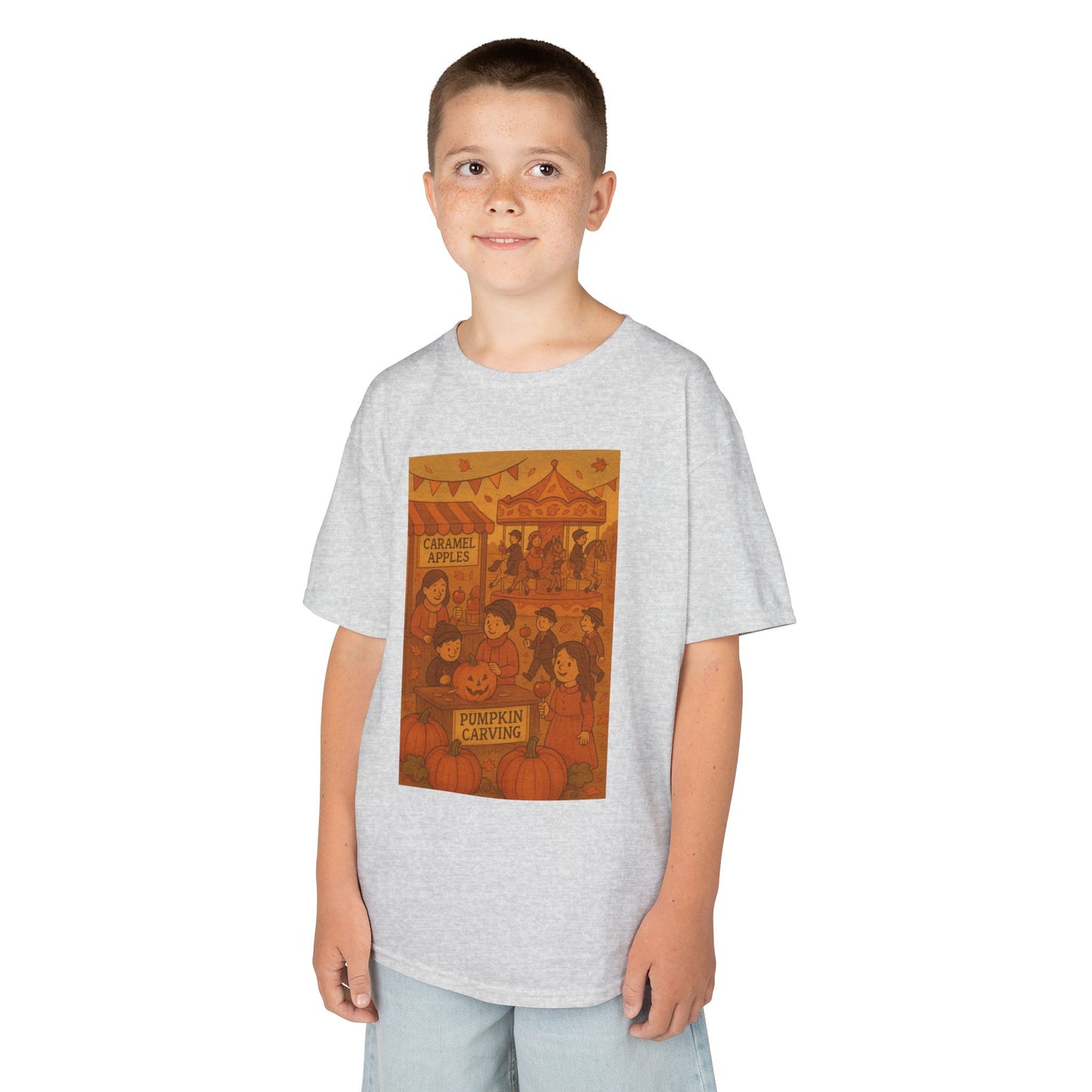 Kids Vintage Autumn Carnival Tee