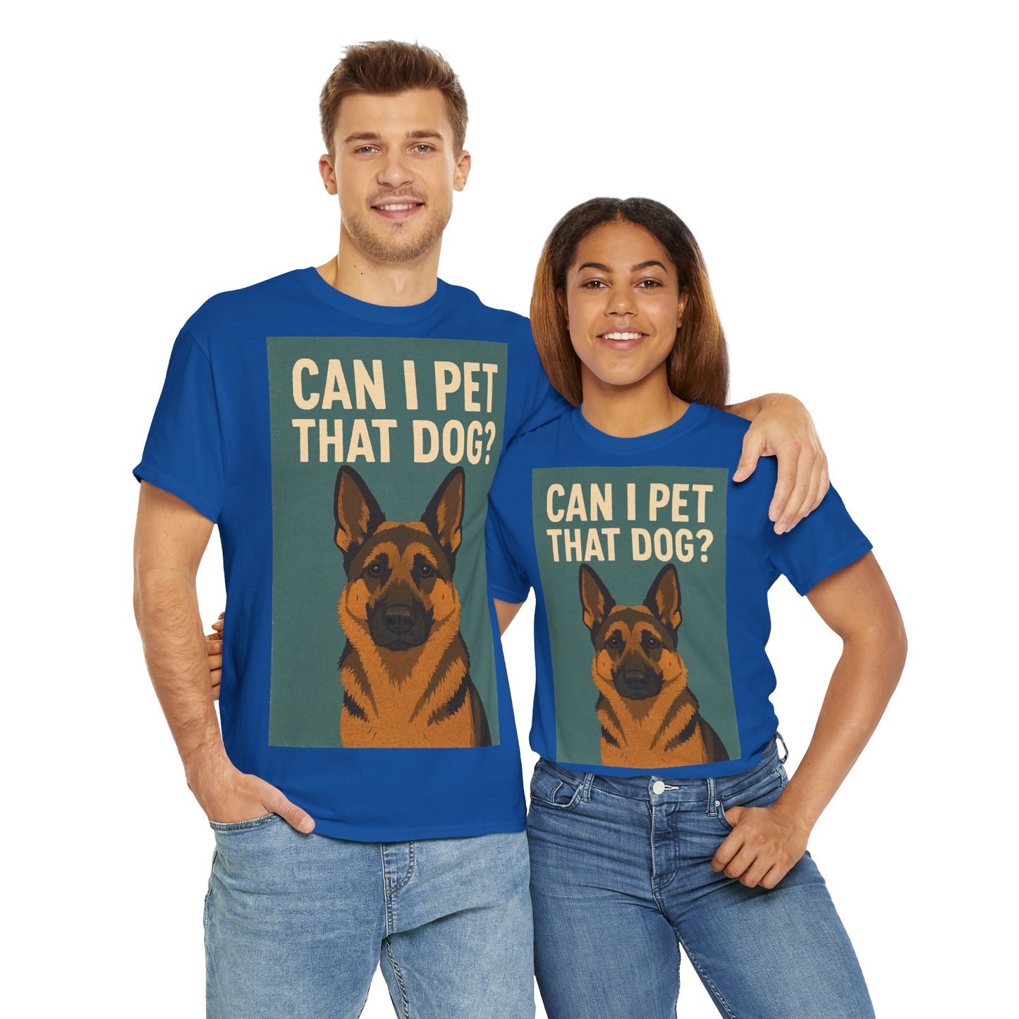 Can I Pet That Dog? Unisex Adult Unisex Tee