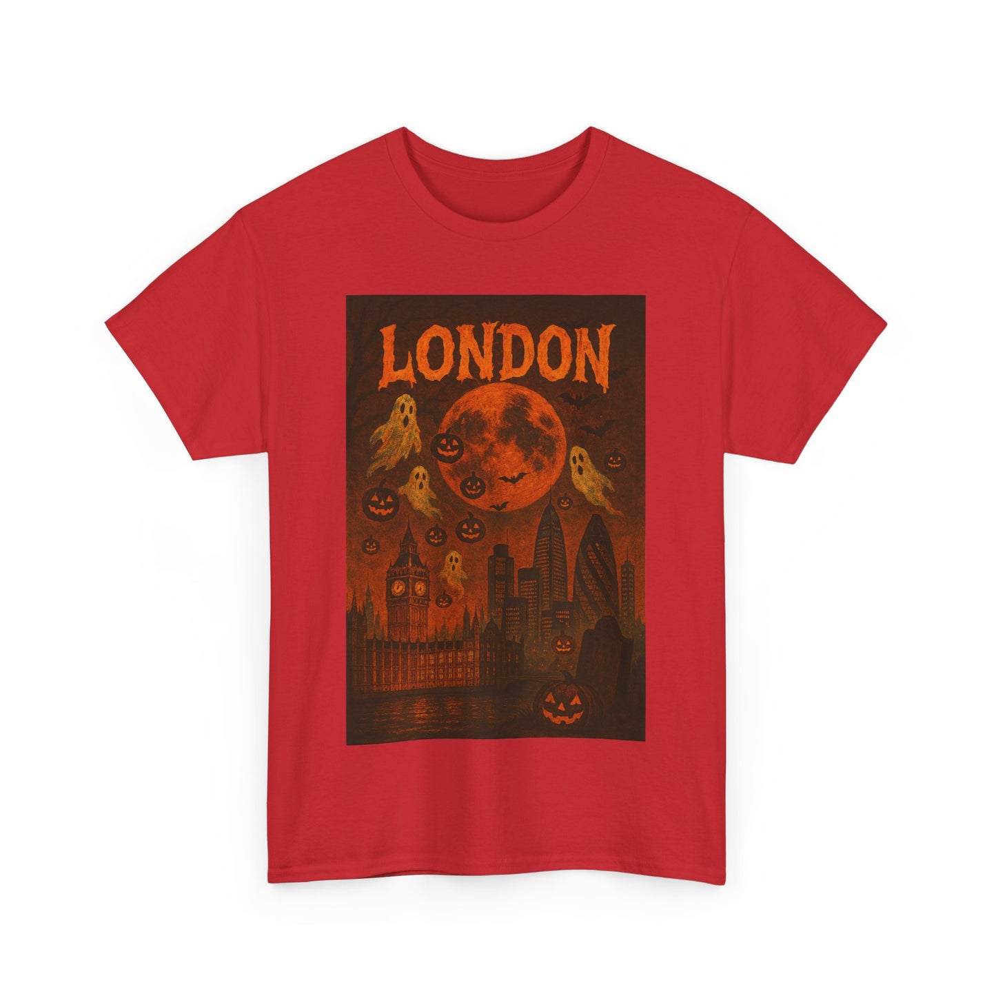 Adult Unisex Vintage Surreal Halloween London Tee