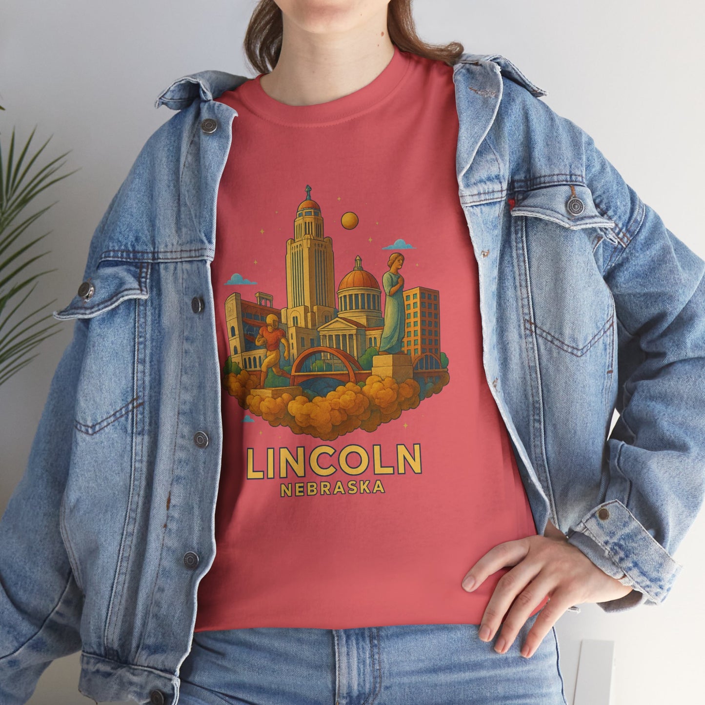 Adult Unisex Lincoln, NE Graphic Tee (North America Customers)