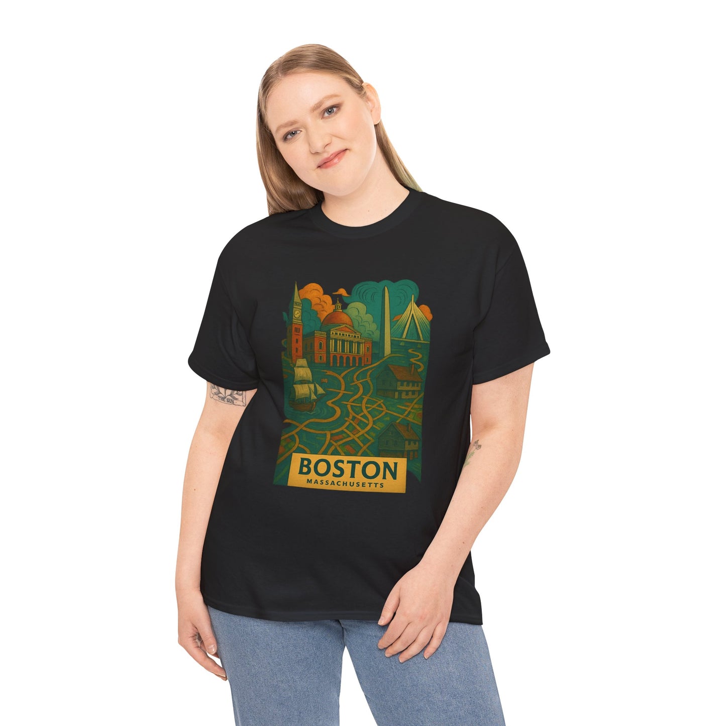 Adult Unisex Boston Surreal Tee (North America Customers)