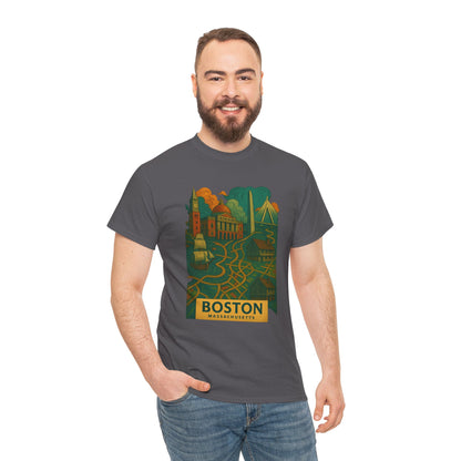 Adult Unisex Boston Surreal Tee (North America Customers)
