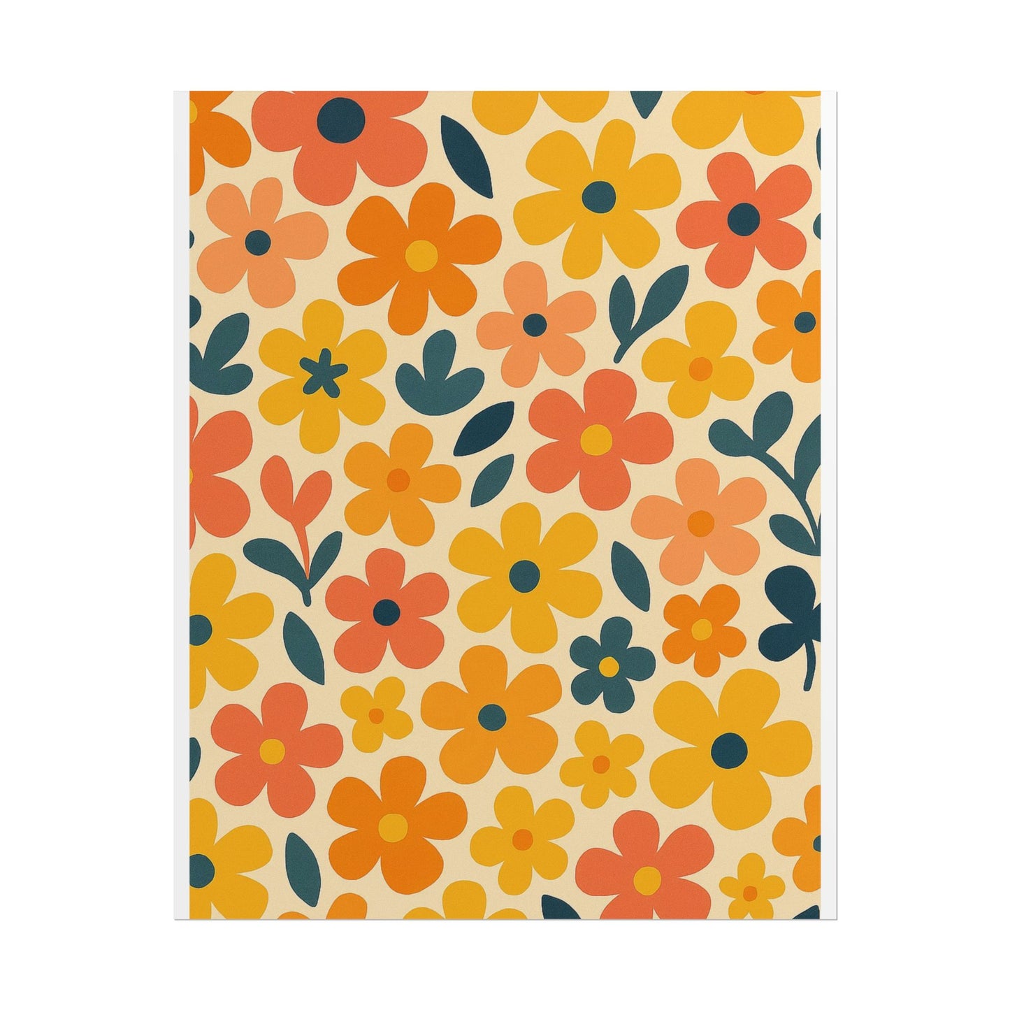 Vibrant Floral Print