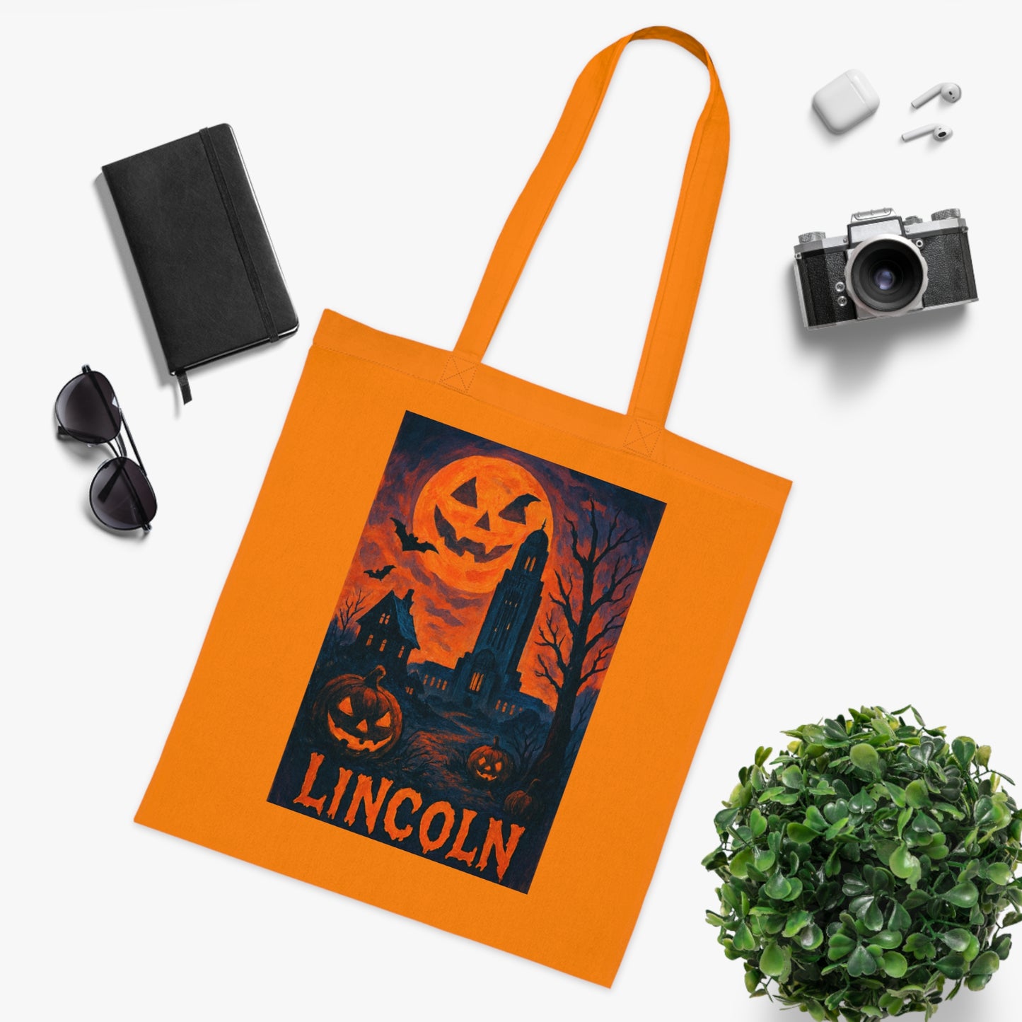 Surreal Halloween Lincoln Tote