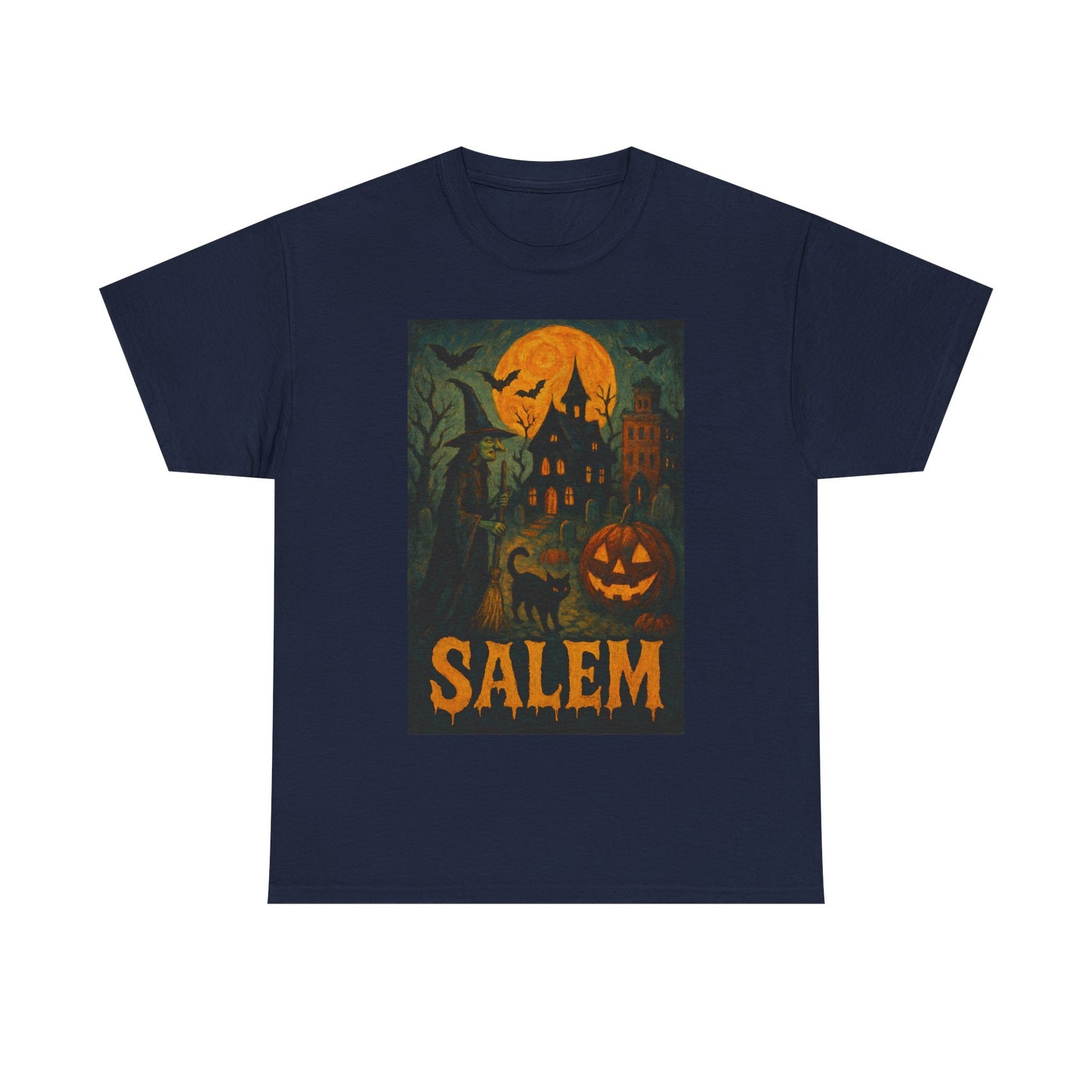 Adult Unisex Surreal Salem Halloween Tee