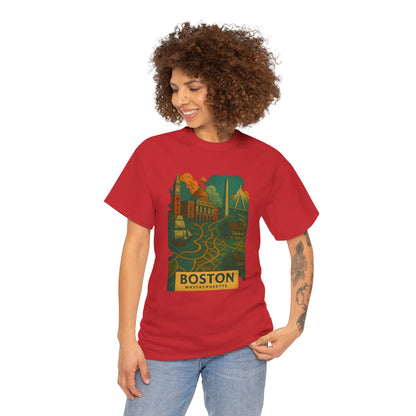 Adult Unisex Boston Surreal Tee (North America Customers)
