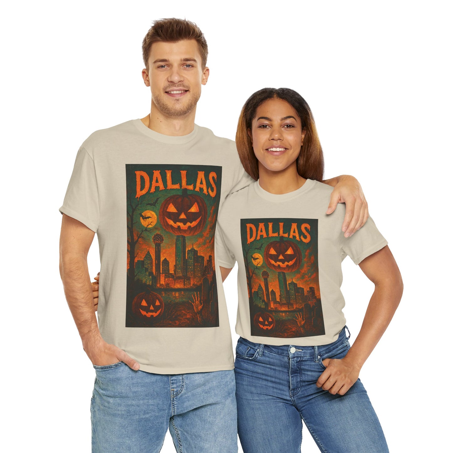 Adult Unisex Surreal Halloween Dallas Tee