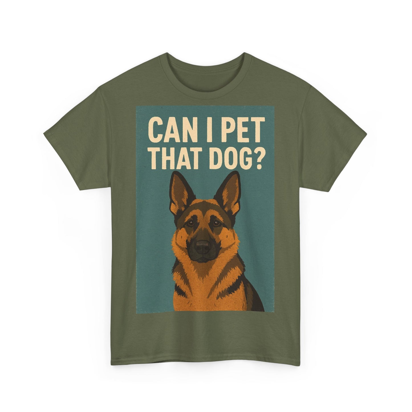 Can I Pet That Dog? Unisex Adult Unisex Tee