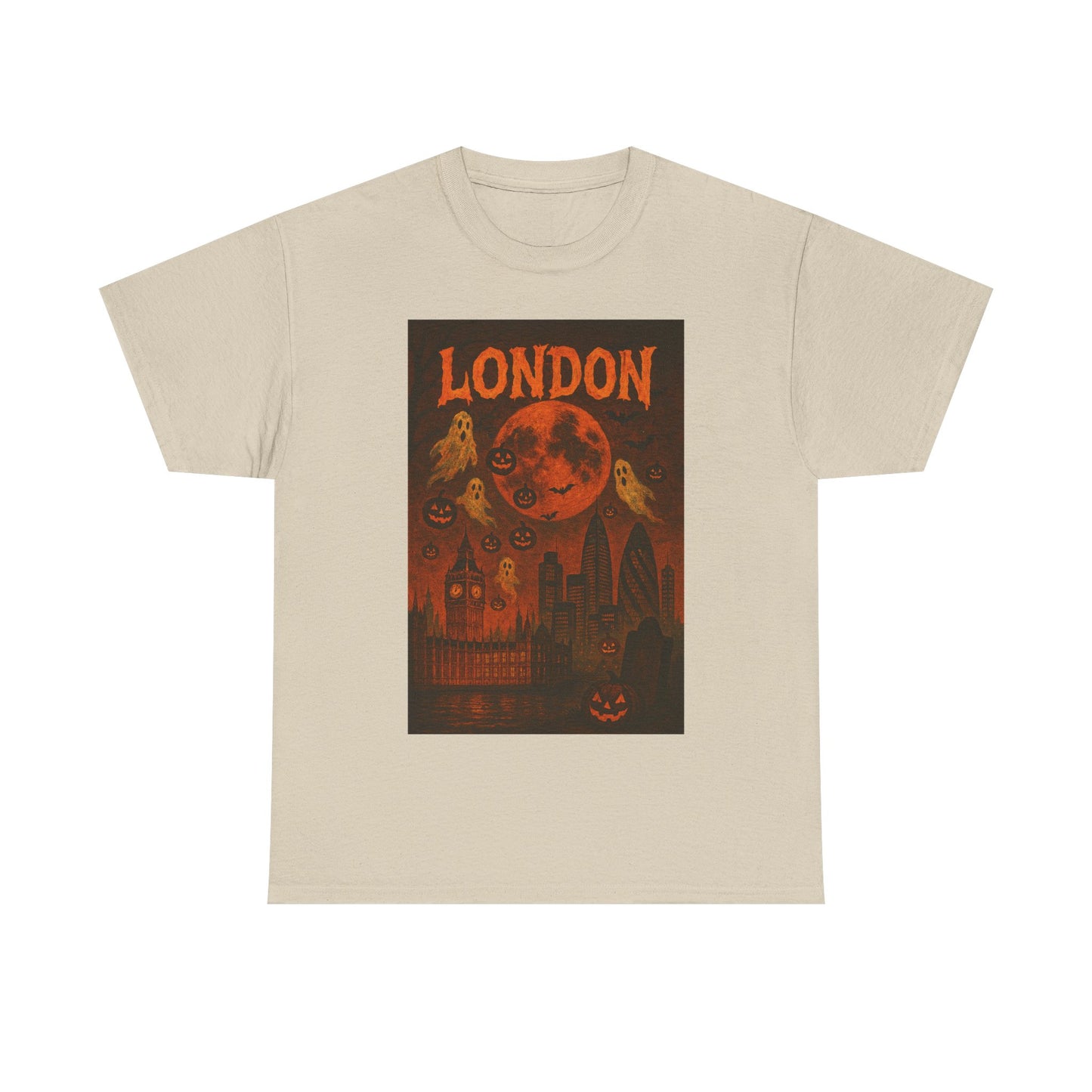 Adult Unisex Vintage Surreal Halloween London Tee