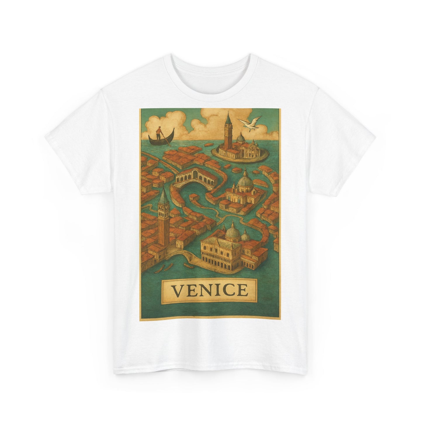 Adult Unisex Surreal Vintage Venice Tee